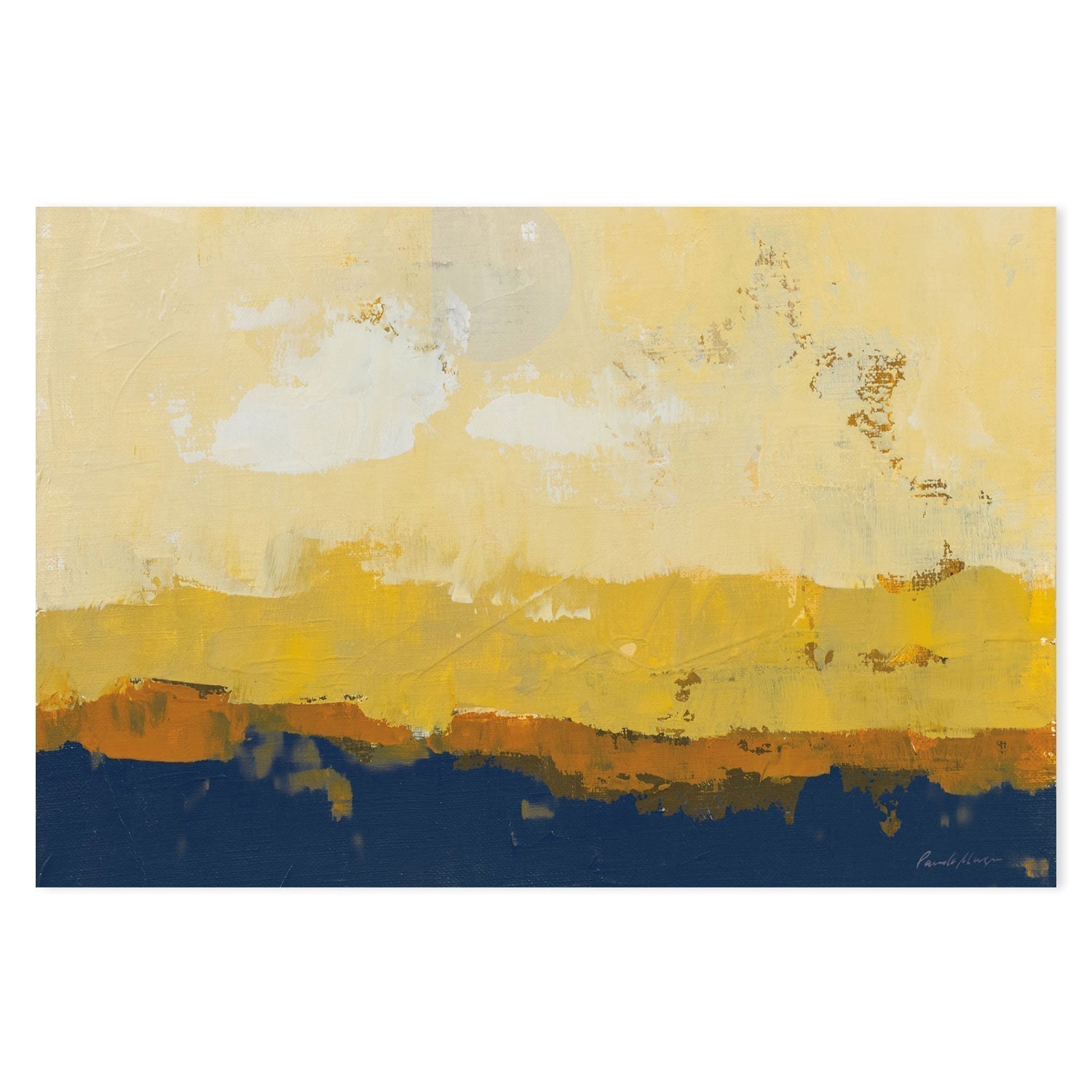wall-art-print-canvas-poster-framed-Golden Hour Navy-by-Pamela Munger-Gioia Wall Art