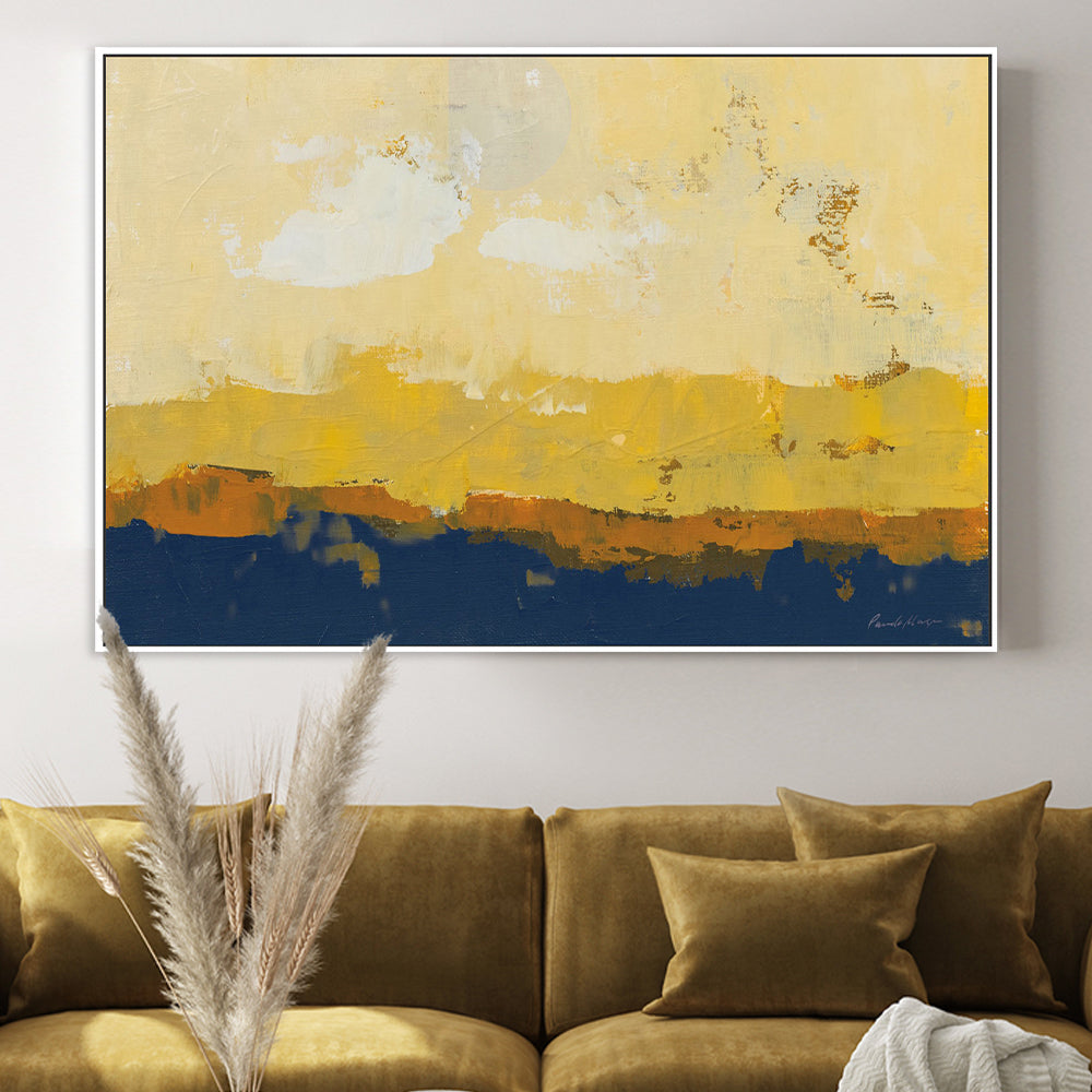 wall-art-print-canvas-poster-framed-Golden Hour Navy-by-Pamela Munger-Gioia Wall Art