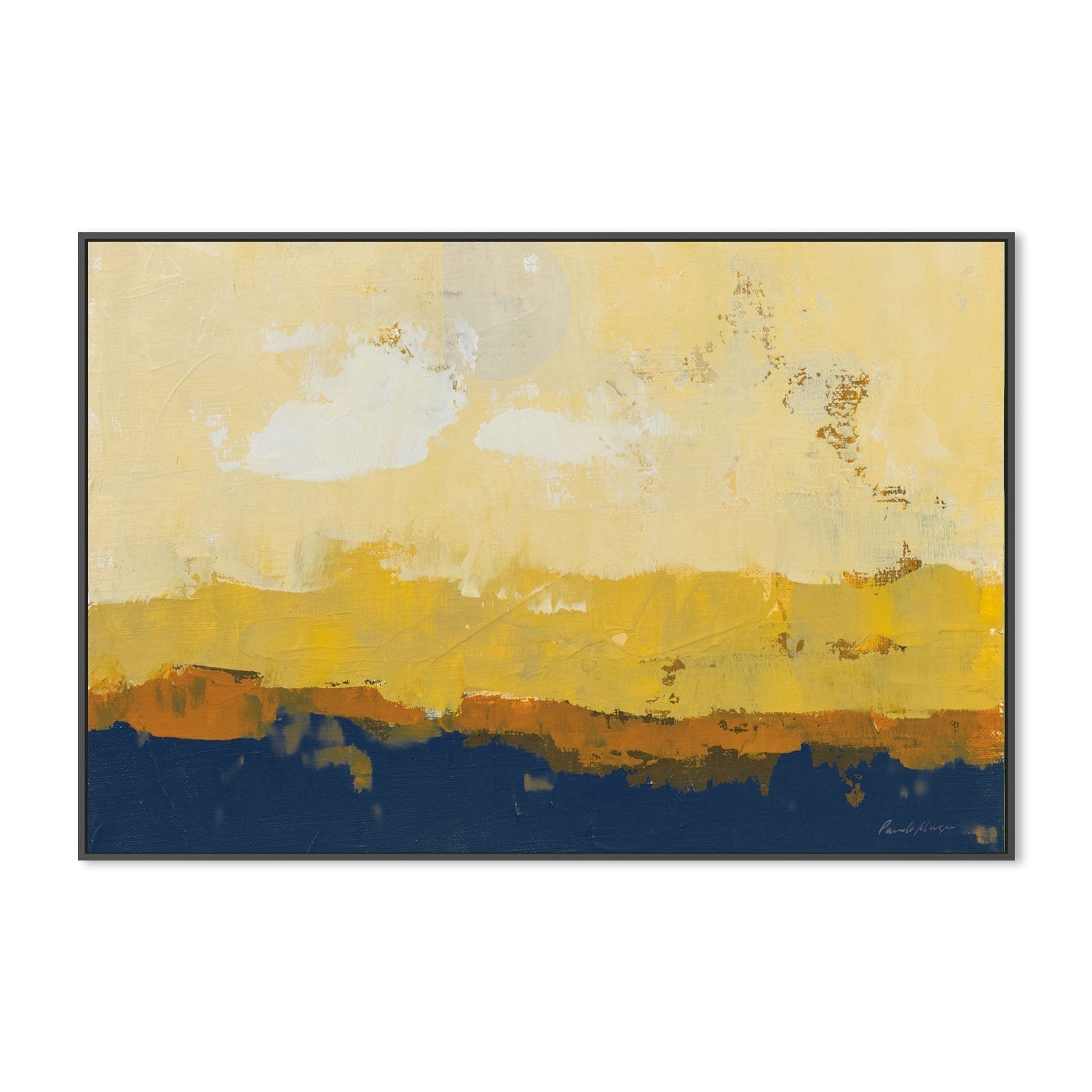wall-art-print-canvas-poster-framed-Golden Hour Navy-by-Pamela Munger-Gioia Wall Art