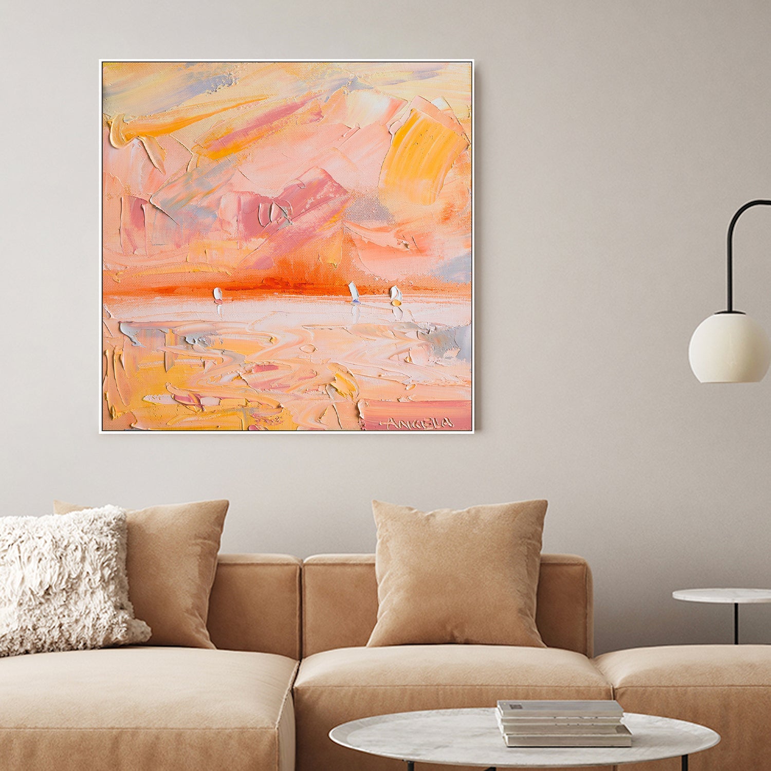 wall-art-print-canvas-poster-framed-Golden Melt-2