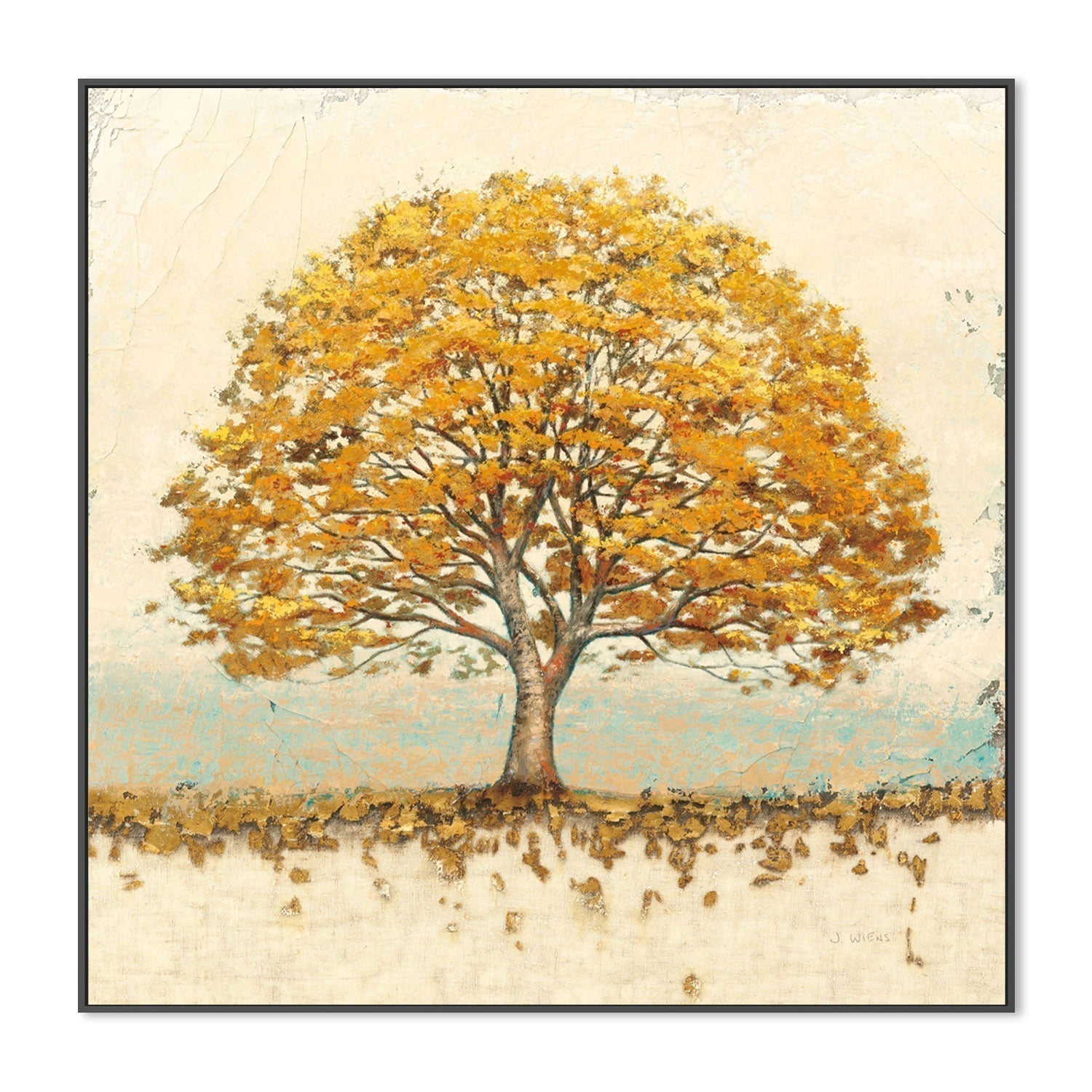 wall-art-print-canvas-poster-framed-Golden Oak-by-James Wiens-Gioia Wall Art