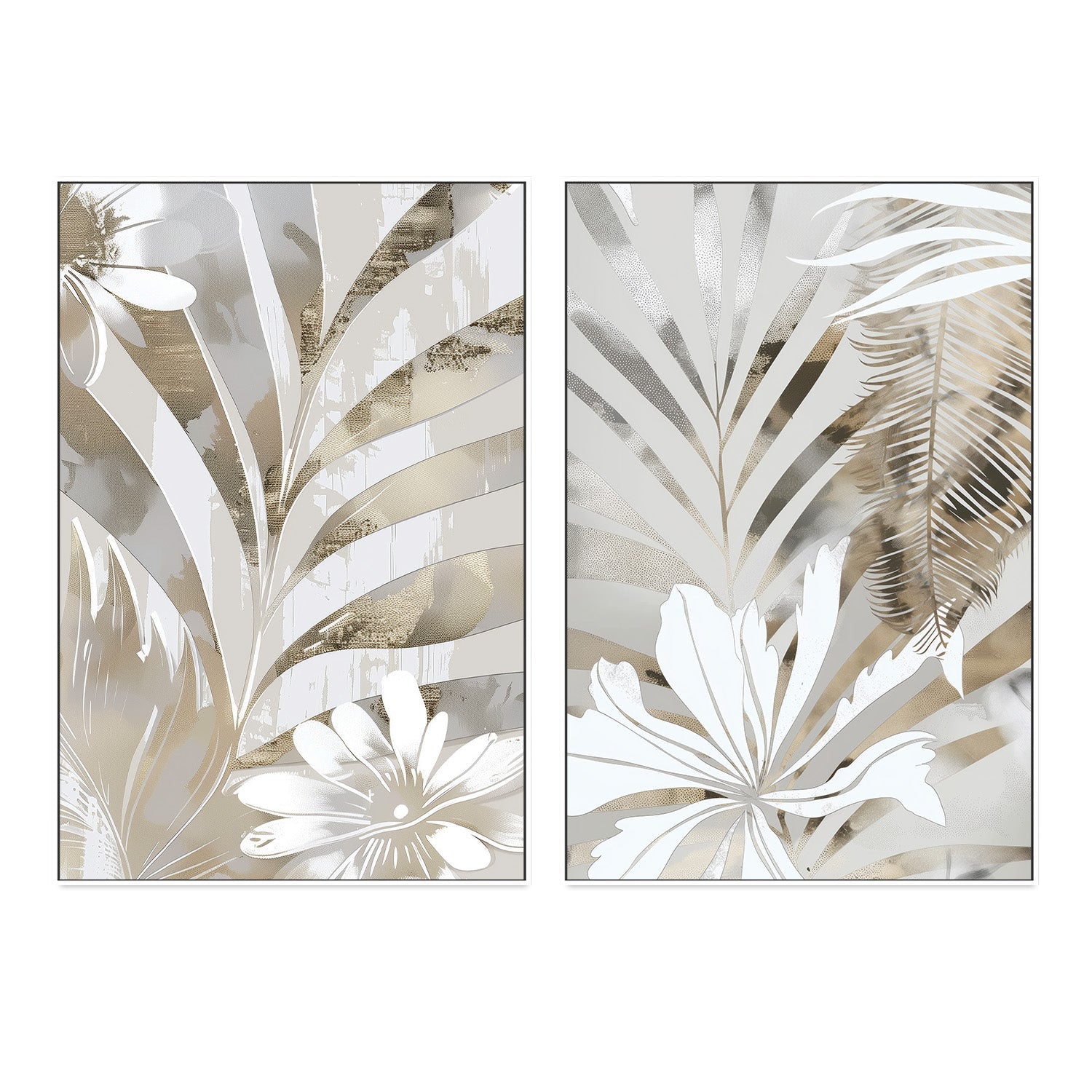 Pink Petal Veil, Style A & B, Set Of 2