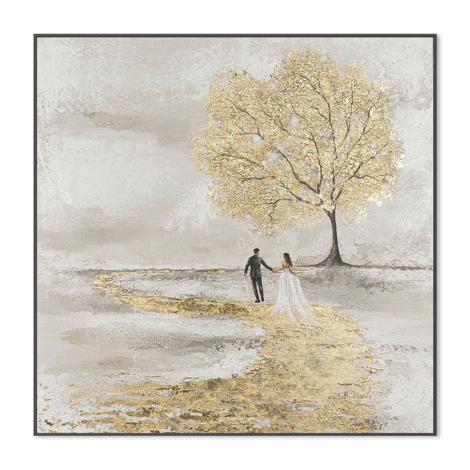 wall-art-print-canvas-poster-framed-Golden Vows , By Isabella Karolewicz-3