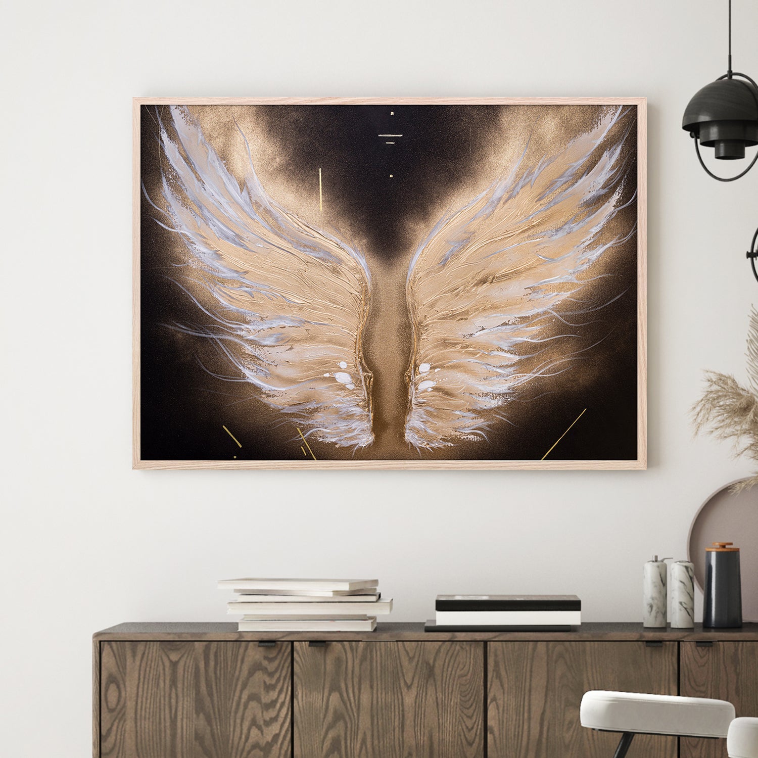 wall-art-print-canvas-poster-framed-Golden Wings-7