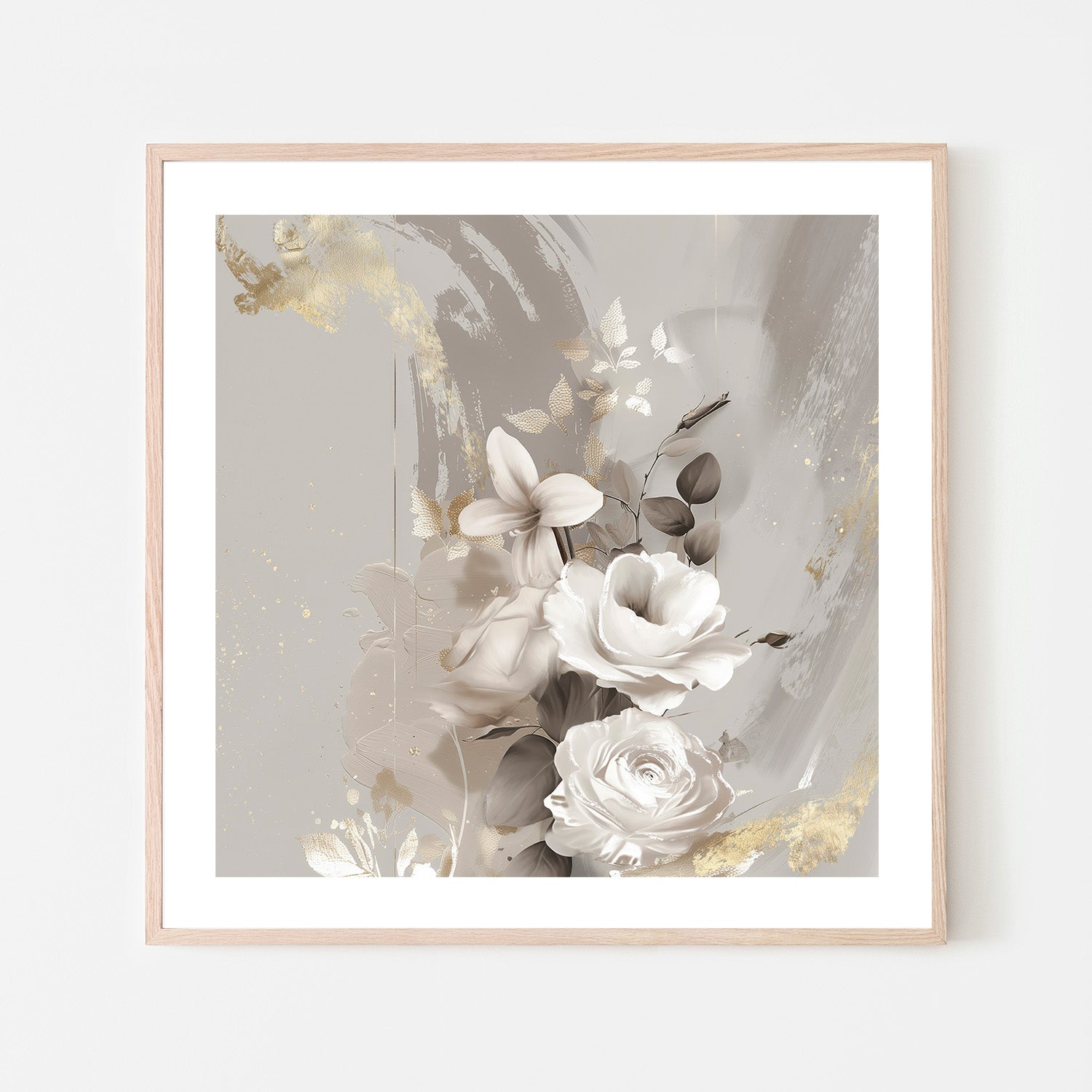 wall-art-print-canvas-poster-framed-Goldleaf Bloom, Style B , By Bella Eve-6