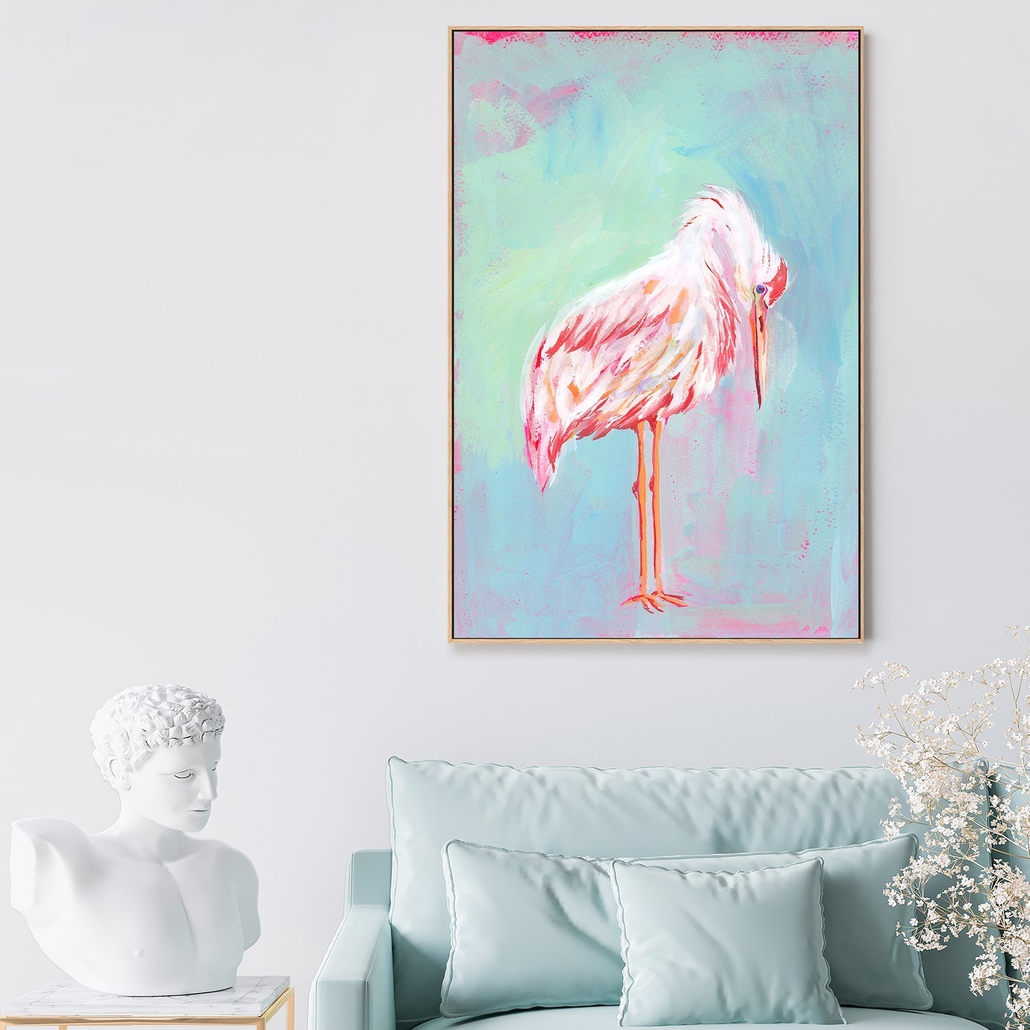 wall-art-print-canvas-poster-framed-Graceful Blush , By Lucrecia Caporale-7