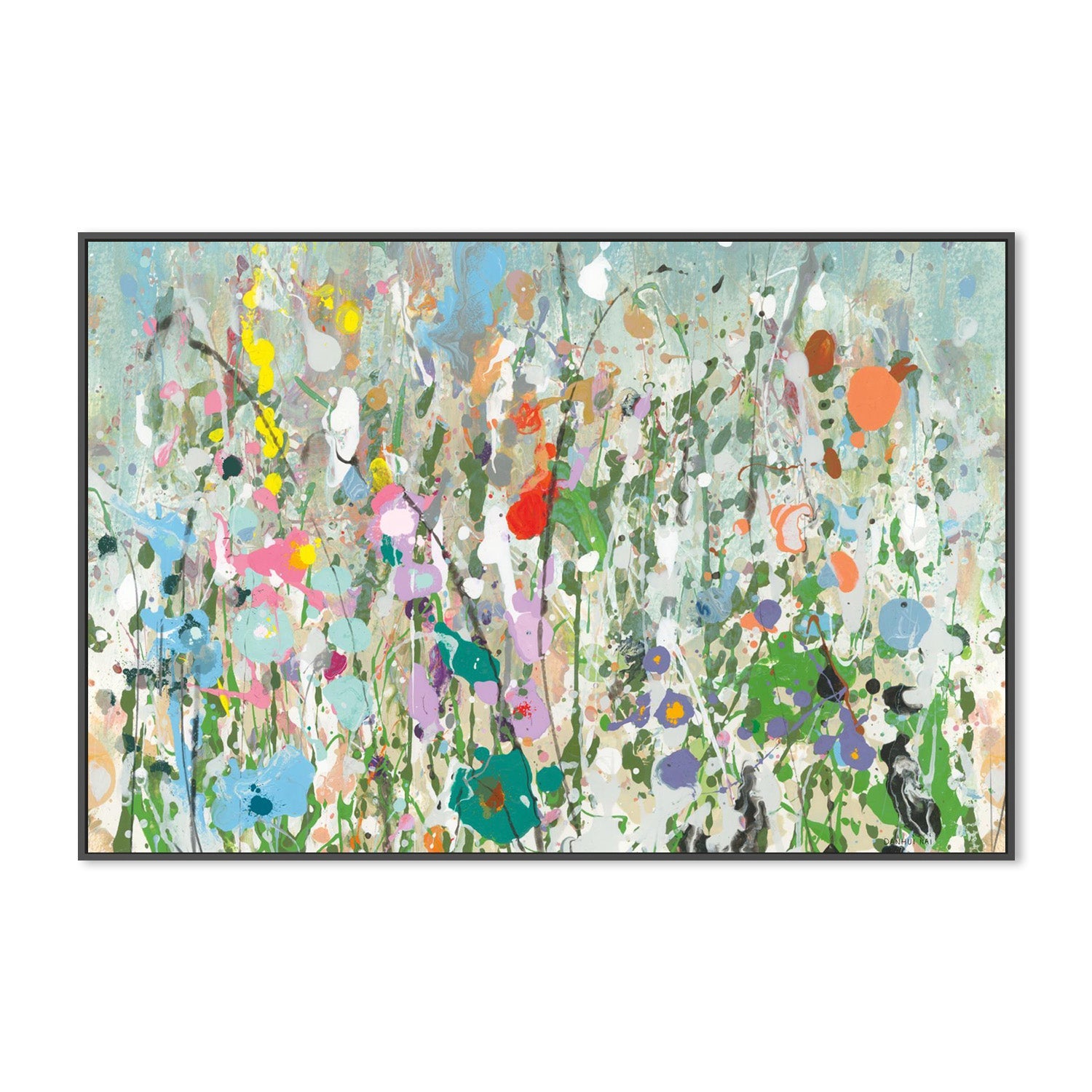 wall-art-print-canvas-poster-framed-Graffiti Garden-3