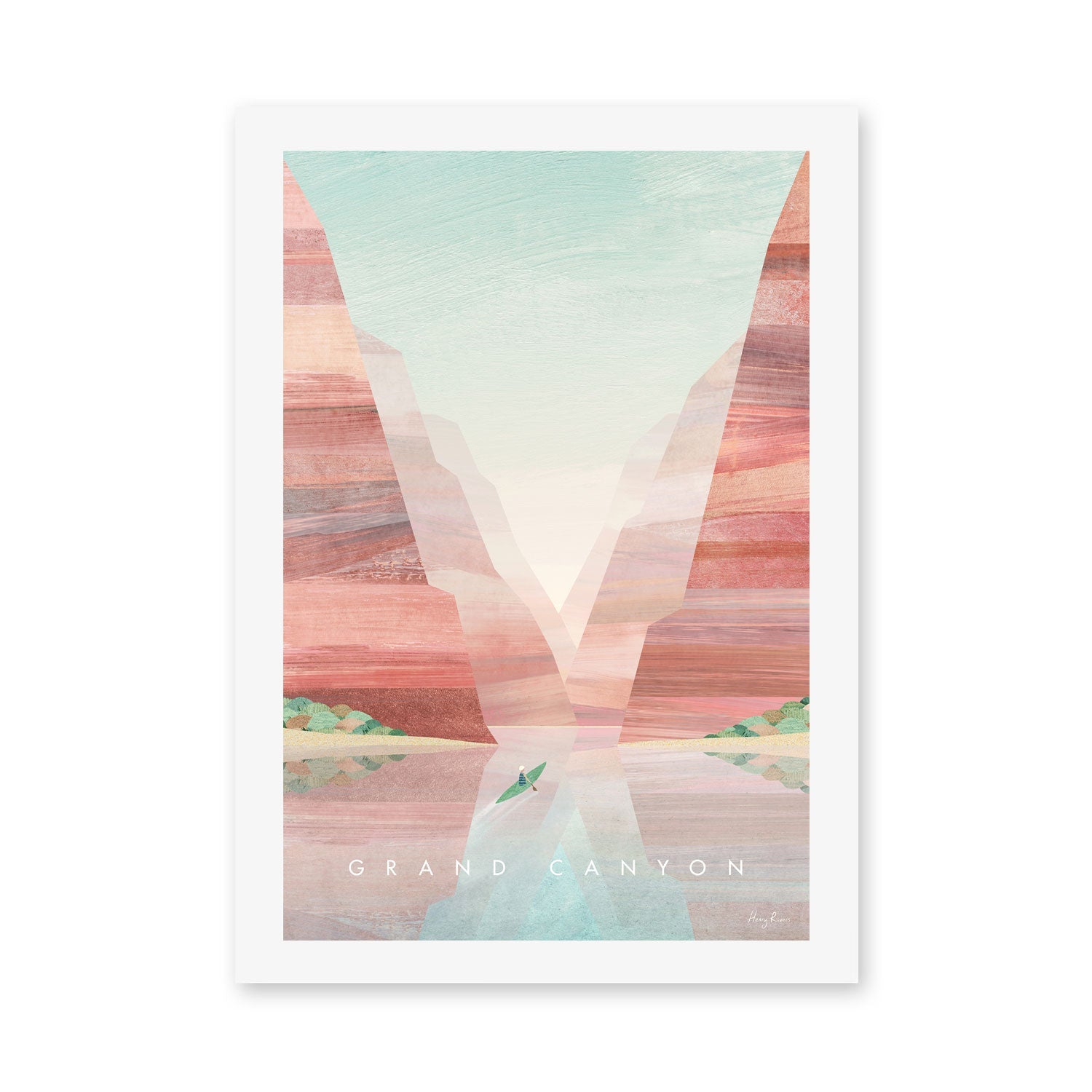 wall-art-print-canvas-poster-framed-Grand Canyon, Arizona , By Henry Rivers-GIOIA-WALL-ART