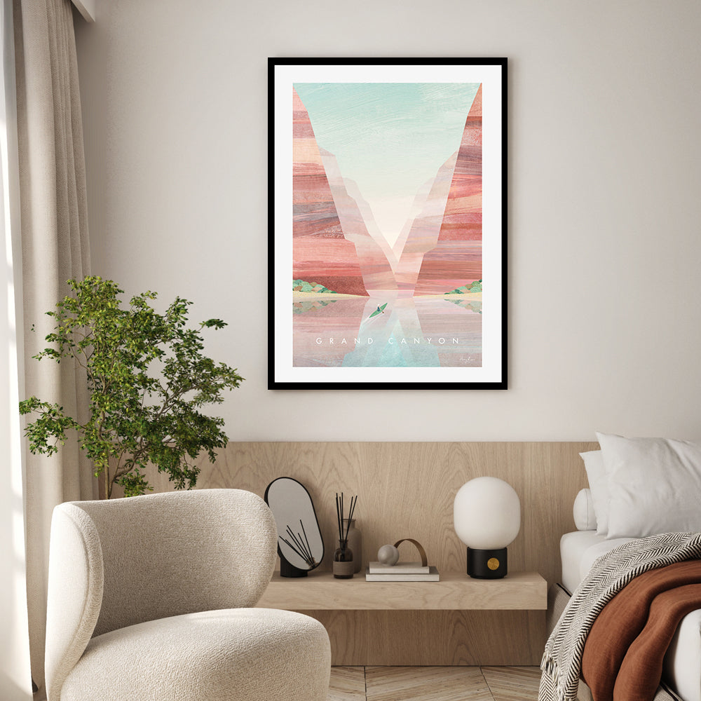 wall-art-print-canvas-poster-framed-Grand Canyon, Arizona , By Henry Rivers-GIOIA-WALL-ART