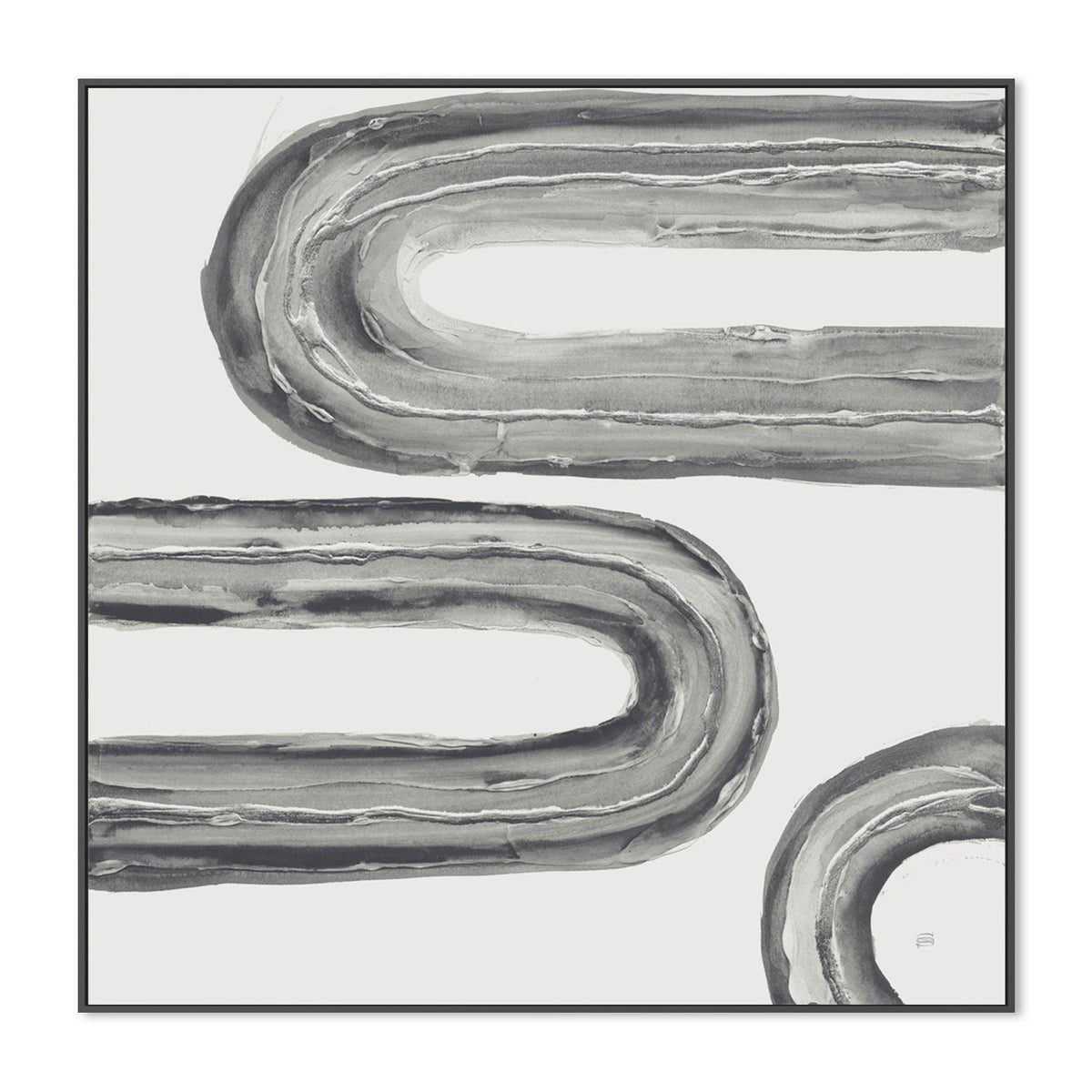 wall-art-print-canvas-poster-framed-Gray Rainbow, Style B-by-Chris Paschke-Gioia Wall Art