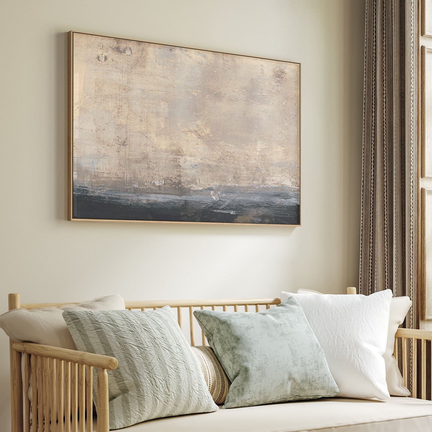 wall-art-print-canvas-poster-framed-Gray Sky Abstract, Style A , By Aubrey-2