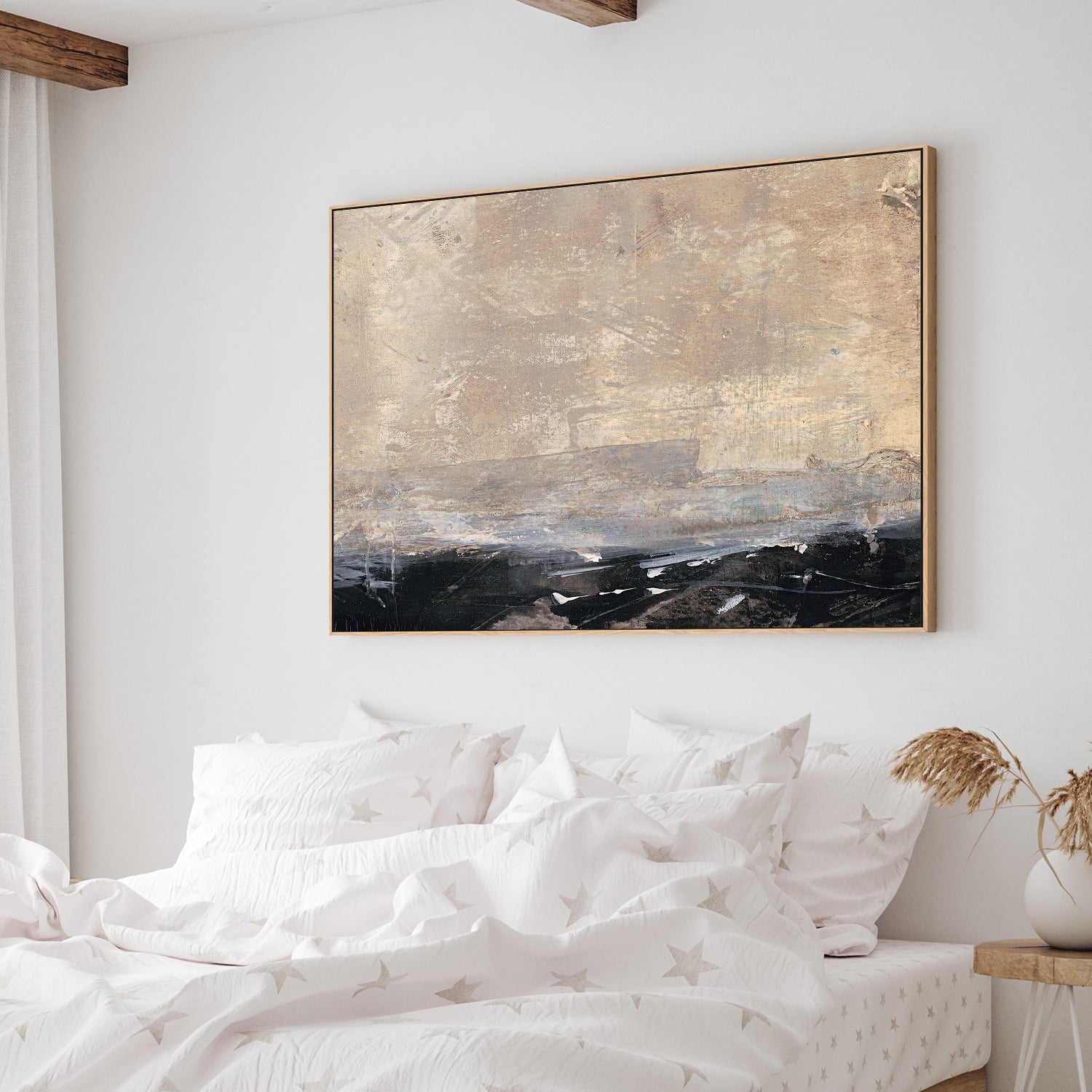 wall-art-print-canvas-poster-framed-Gray Sky Abstract, Style B , By Aubrey-2