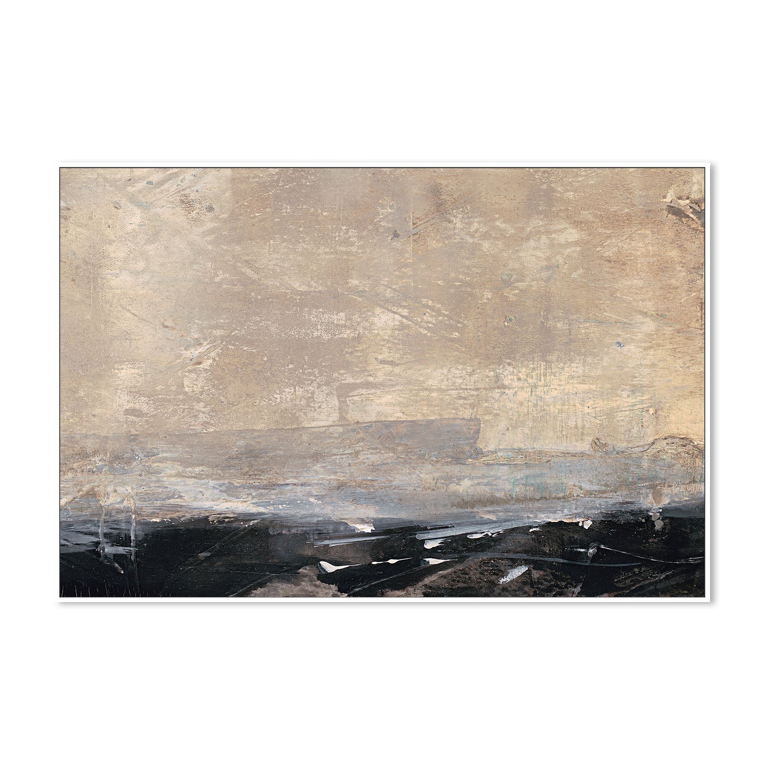 wall-art-print-canvas-poster-framed-Gray Sky Abstract, Style B , By Aubrey-5