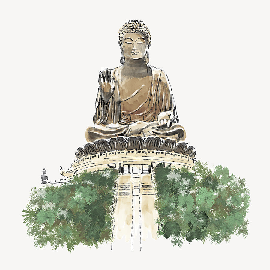 wall-art-print-canvas-poster-framed-Great Buddha-1
