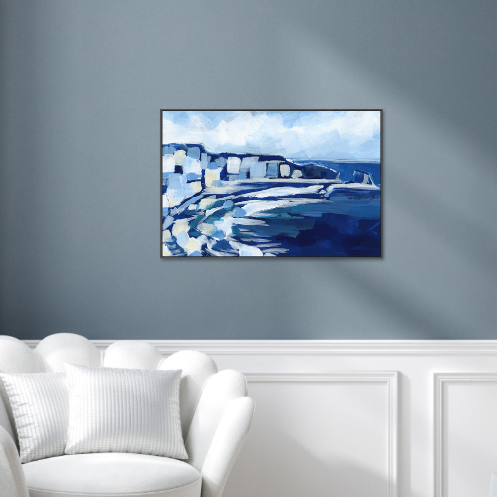 wall-art-print-canvas-poster-framed-Grecian Tides Landscape , Style A, By Jetty Home , By Jetty Home-2