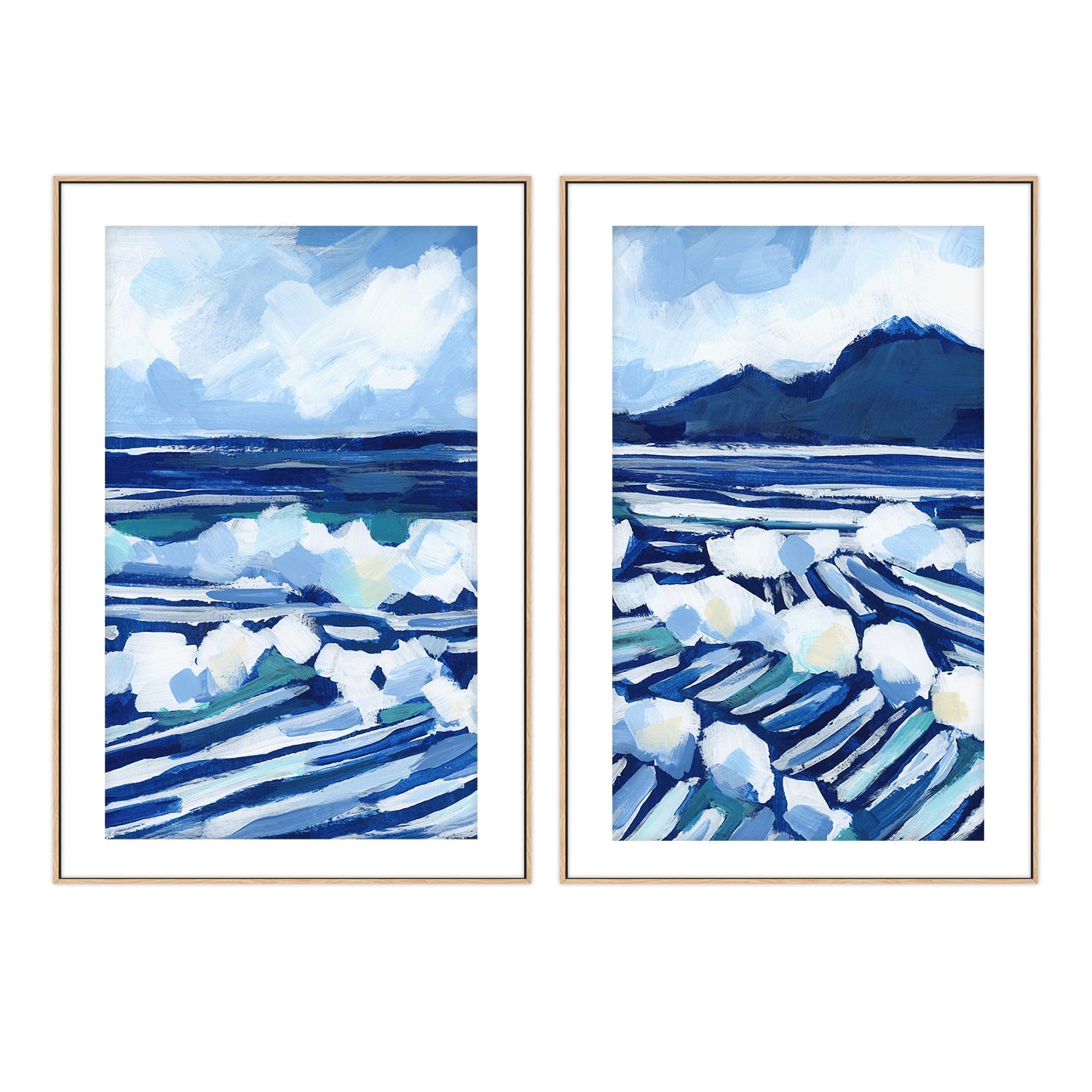 wall-art-print-canvas-poster-framed-Grecian Tides , Style A & B , Set Of 2 , By Jetty Home-6