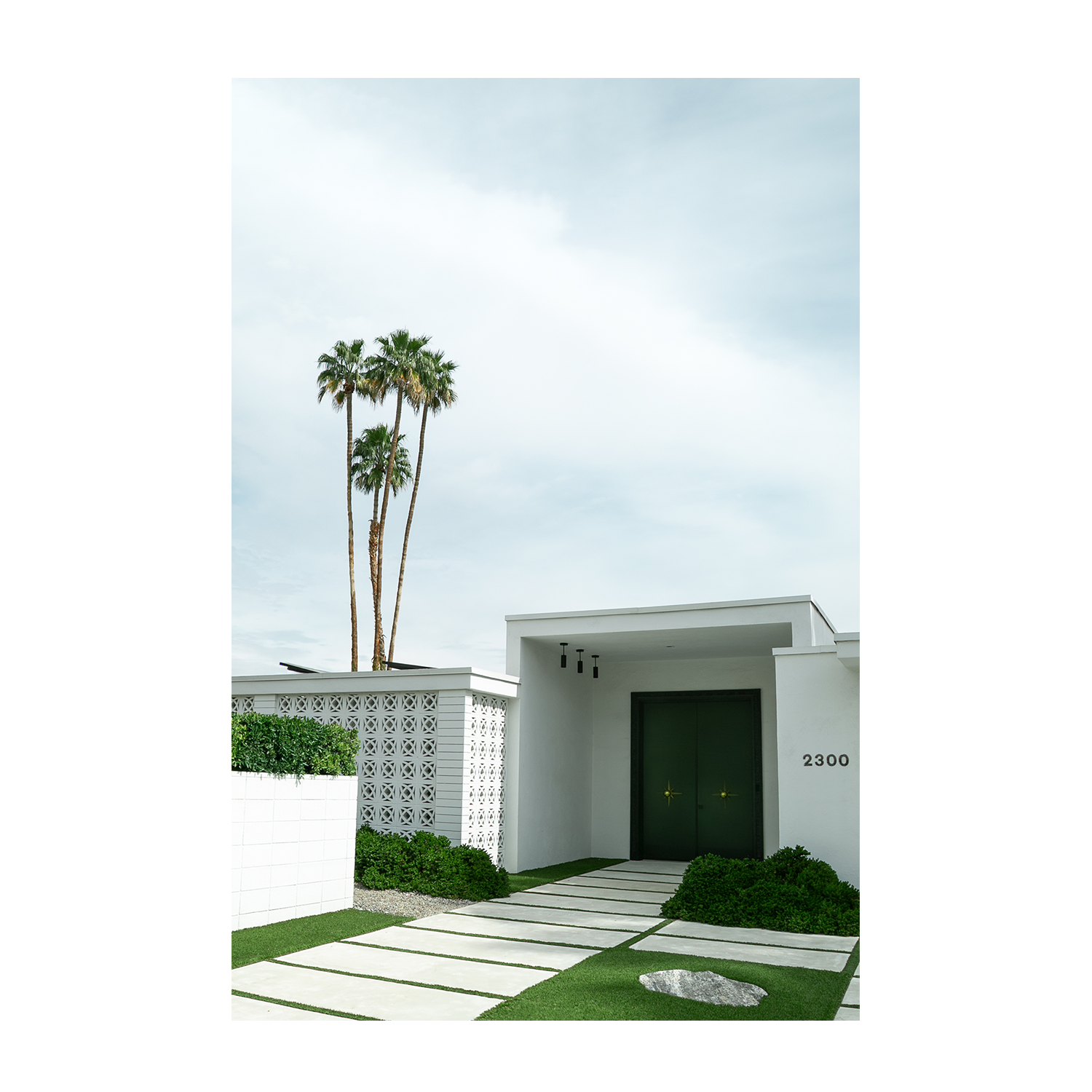 wall-art-print-canvas-poster-framed-Green Door , By Tricia Brennan-2