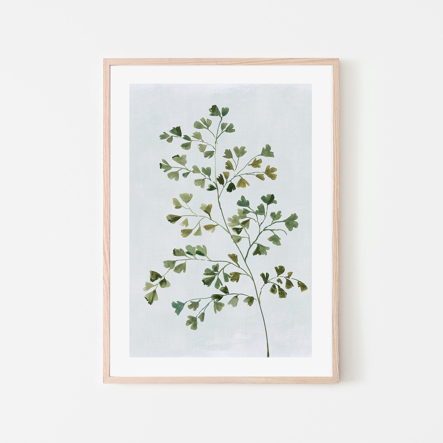 wall-art-print-canvas-poster-framed-Green Fern, Style B , By Asia Jensen-6