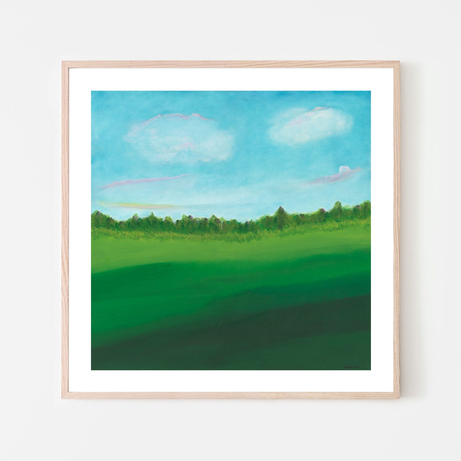 wall-art-print-canvas-poster-framed-Green Oasis , By Belinda Stone-GIOIA-WALL-ART