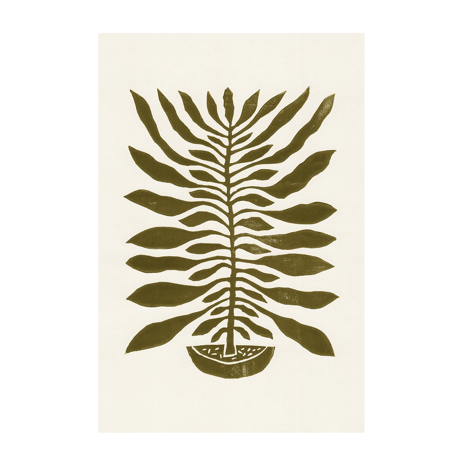 wall-art-print-canvas-poster-framed-Green Plants, Set of 2-7