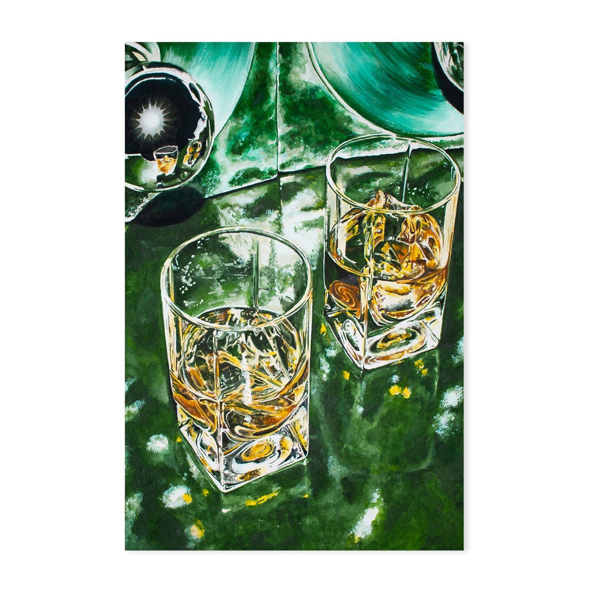 wall-art-print-canvas-poster-framed-Green Scotch , By Julia Ockert-GIOIA-WALL-ART