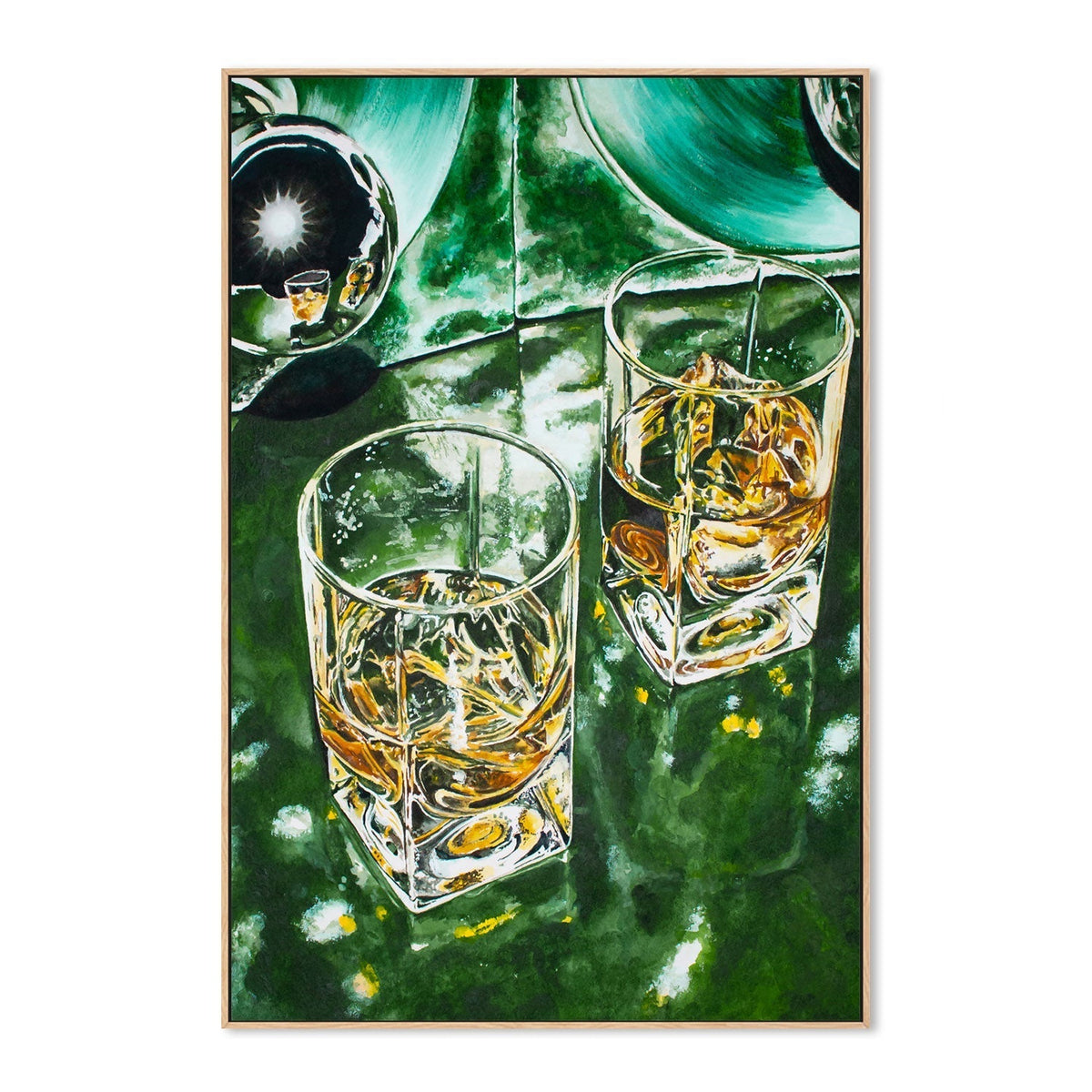 wall-art-print-canvas-poster-framed-Green Scotch , By Julia Ockert-GIOIA-WALL-ART