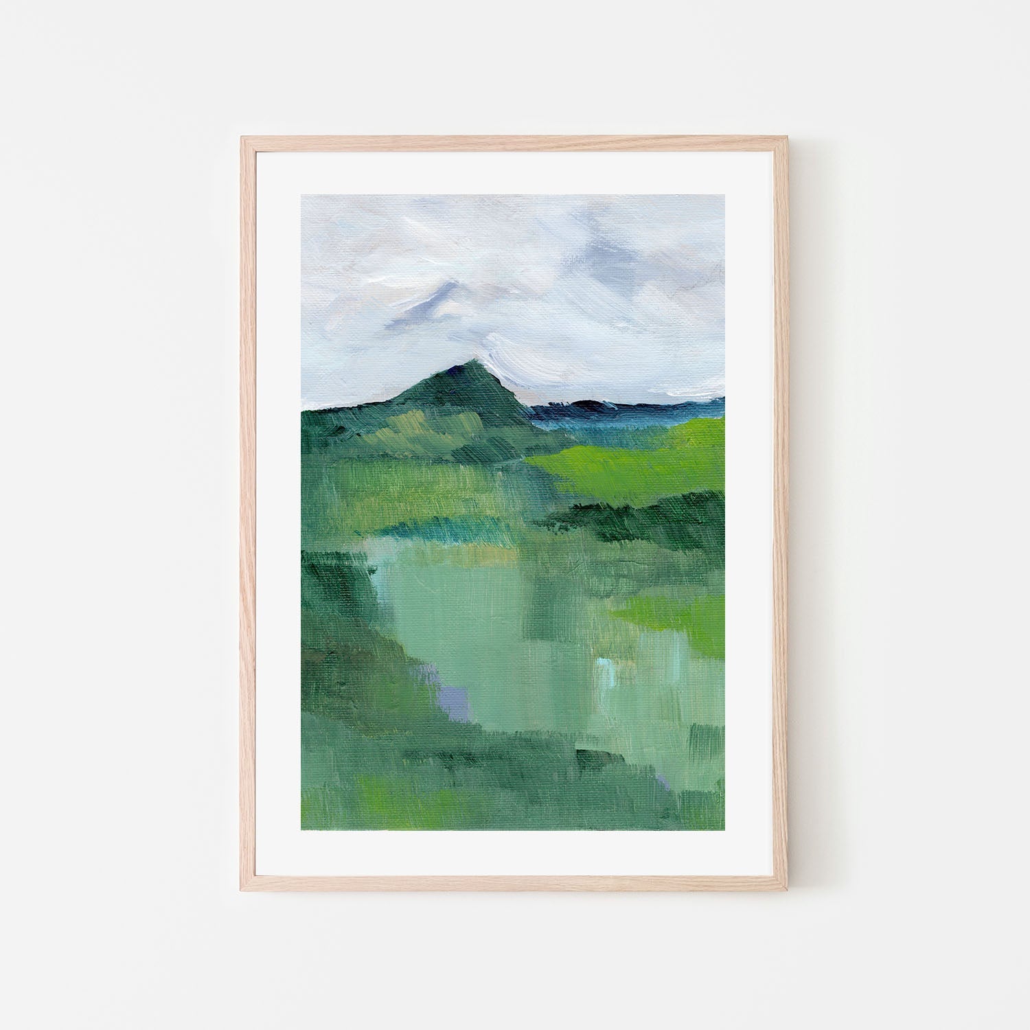 wall-art-print-canvas-poster-framed-Green, Style B , By Nikita Jariwala-6