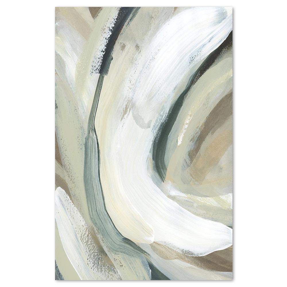 wall-art-print-canvas-poster-framed-Green Swirl-by-Emily Wood-Gioia Wall Art