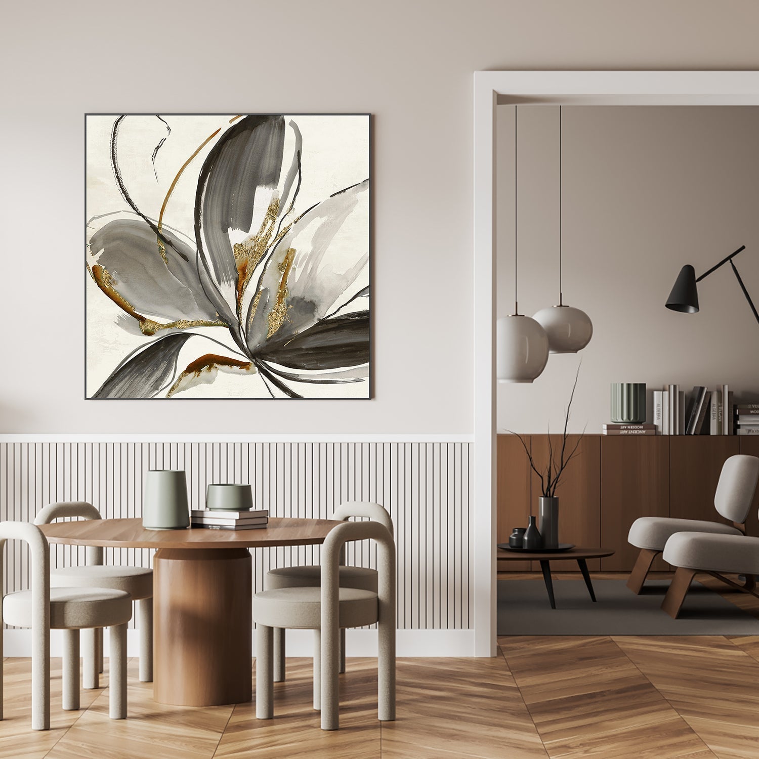 wall-art-print-canvas-poster-framed-Grey Glory , By Asia Jensen-7