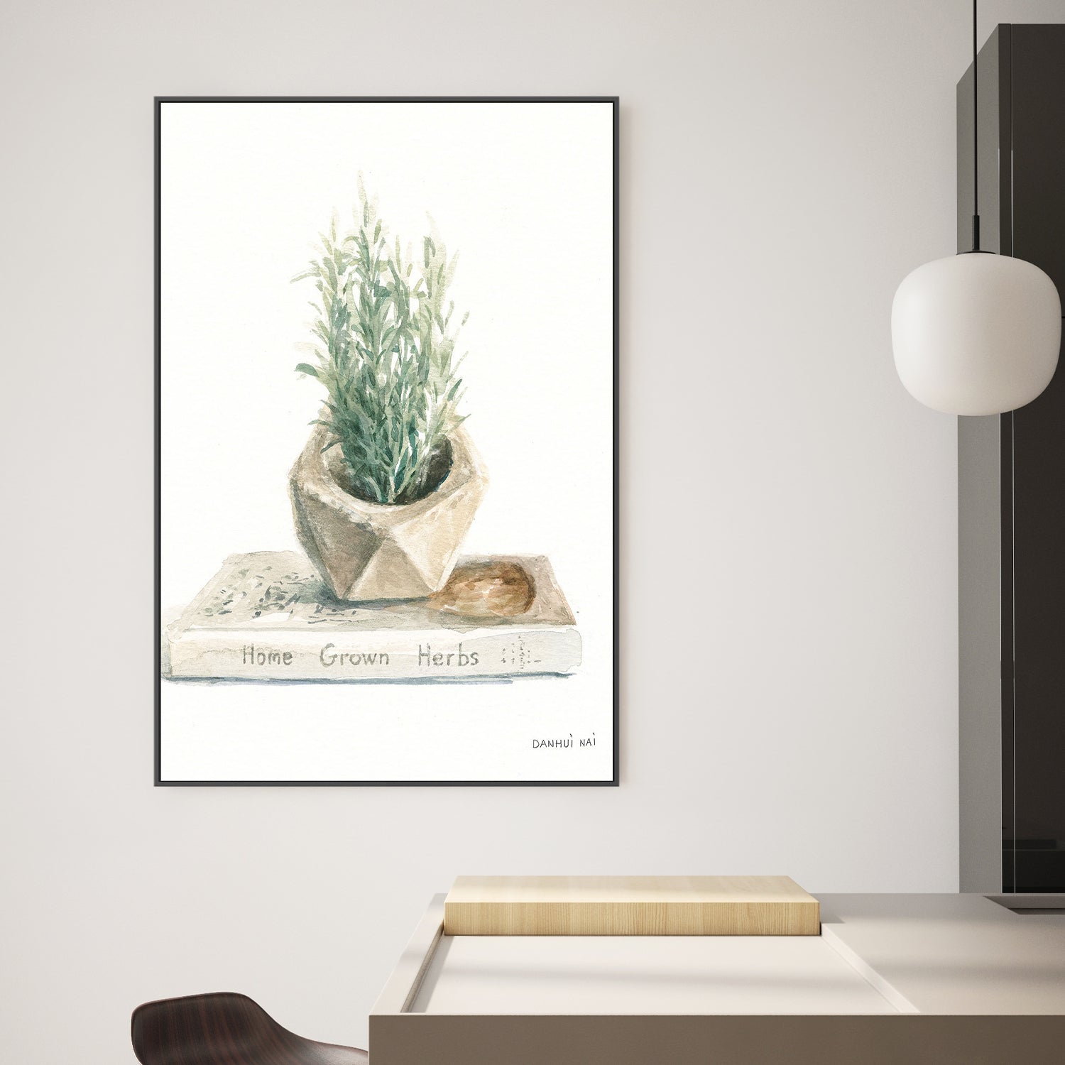 wall-art-print-canvas-poster-framed-Grown at Home , By Danhui Nai-2