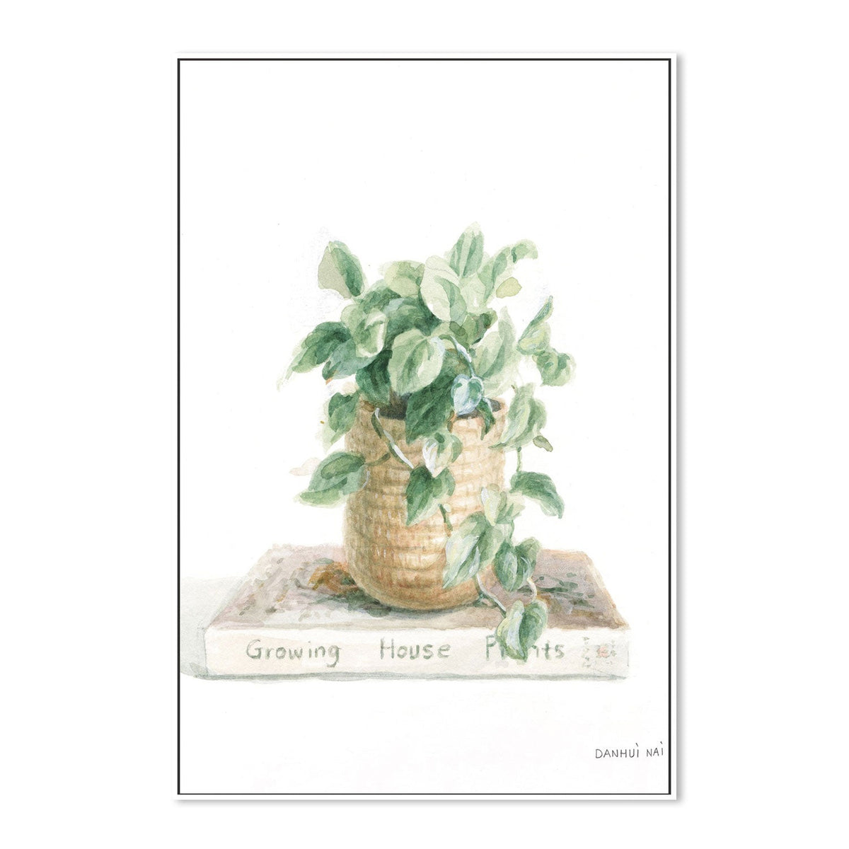 wall-art-print-canvas-poster-framed-Grown at Home, Style A-by-Danhui Nai-Gioia Wall Art
