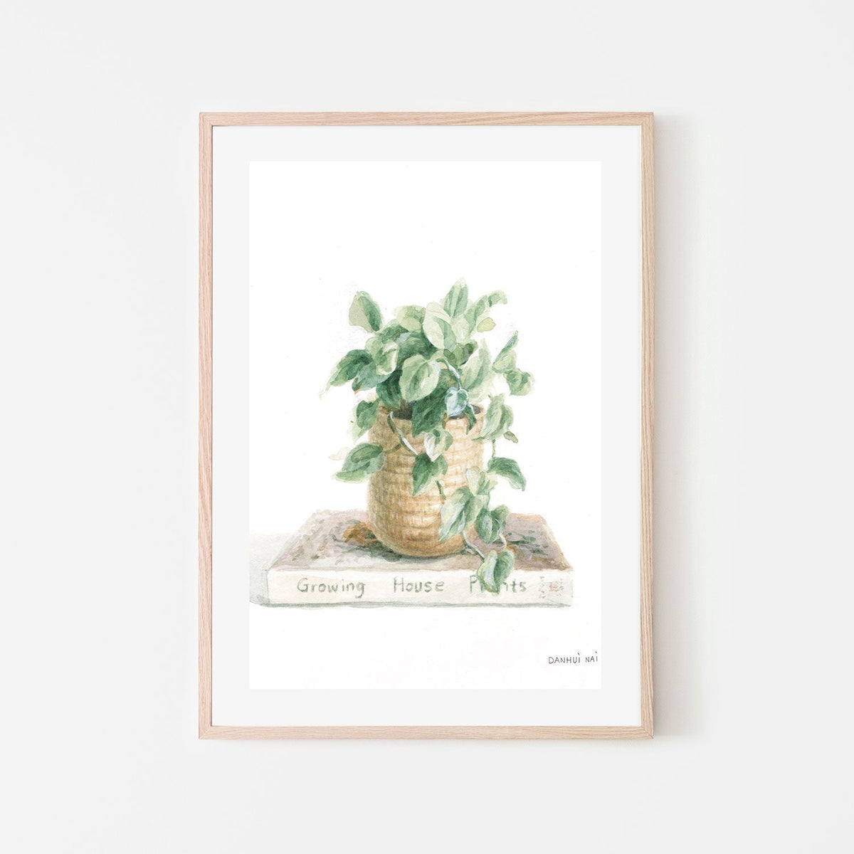 wall-art-print-canvas-poster-framed-Grown at Home, Style A-by-Danhui Nai-Gioia Wall Art