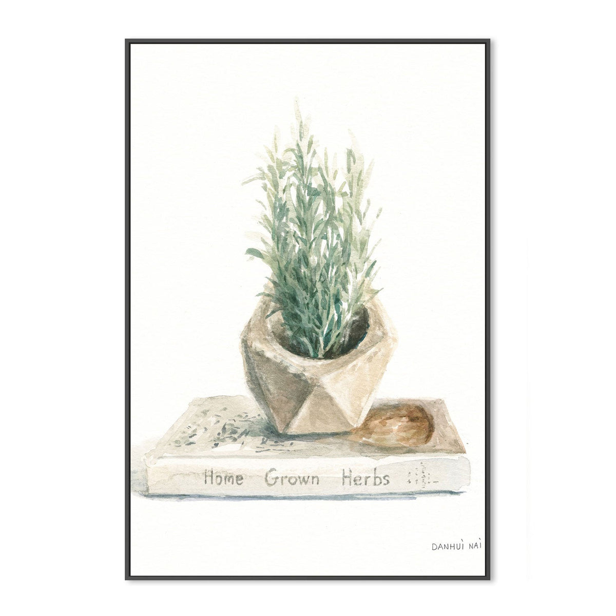 wall-art-print-canvas-poster-framed-Grown at Home, Style B-by-Danhui Nai-Gioia Wall Art