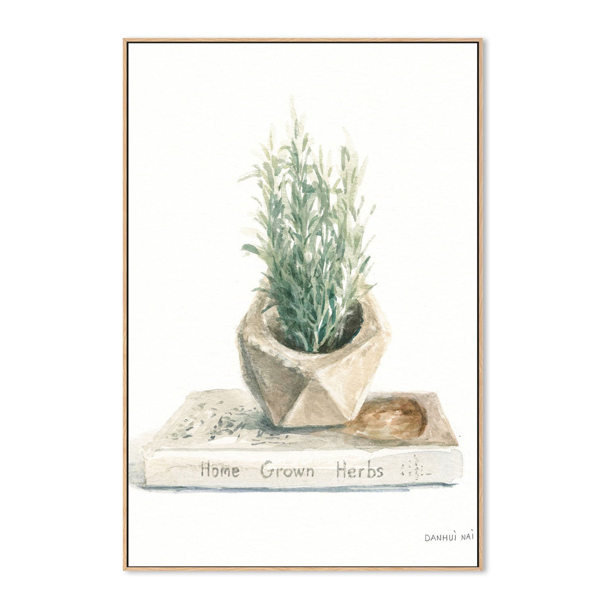 wall-art-print-canvas-poster-framed-Grown at Home, Style B-by-Danhui Nai-Gioia Wall Art
