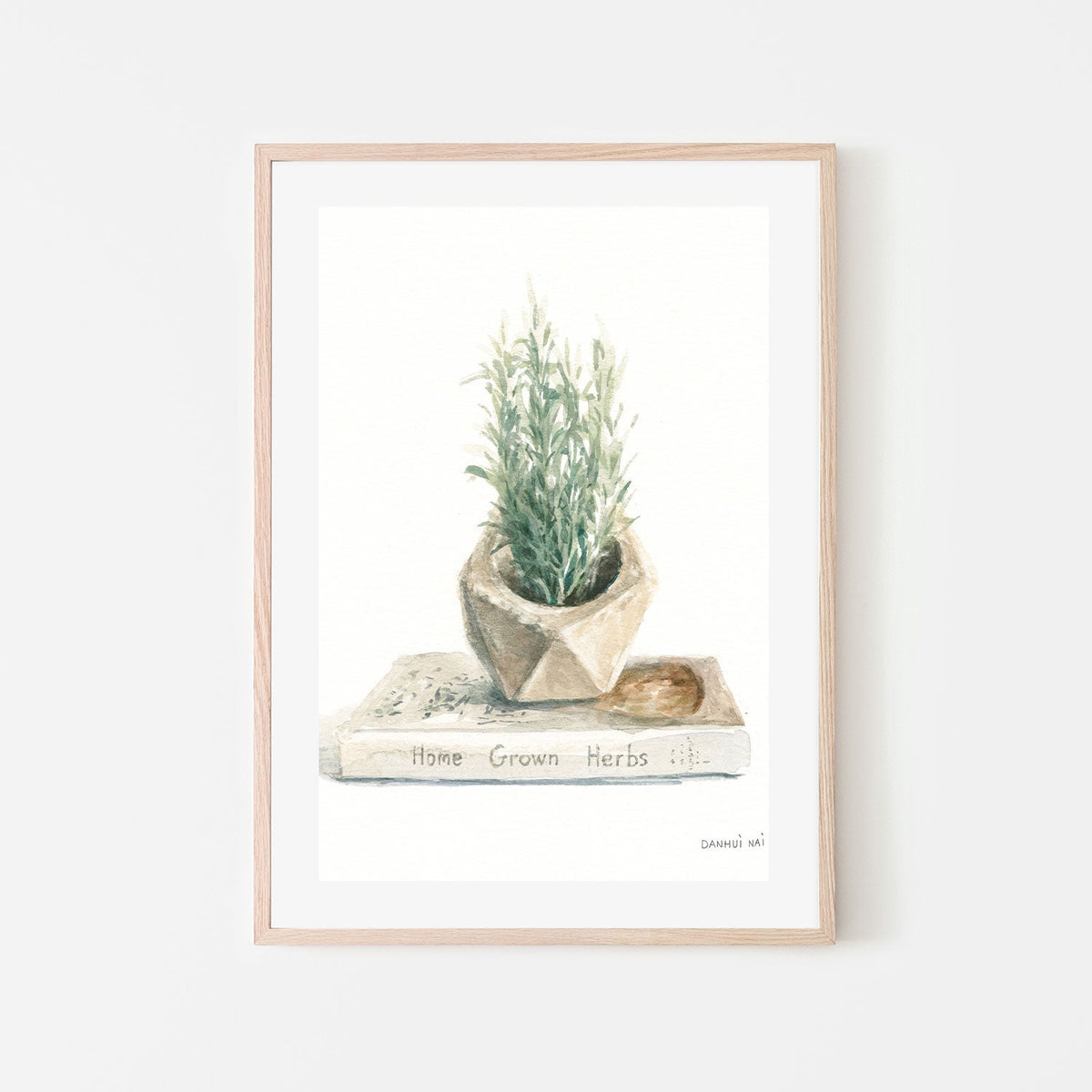 wall-art-print-canvas-poster-framed-Grown at Home, Style B-by-Danhui Nai-Gioia Wall Art