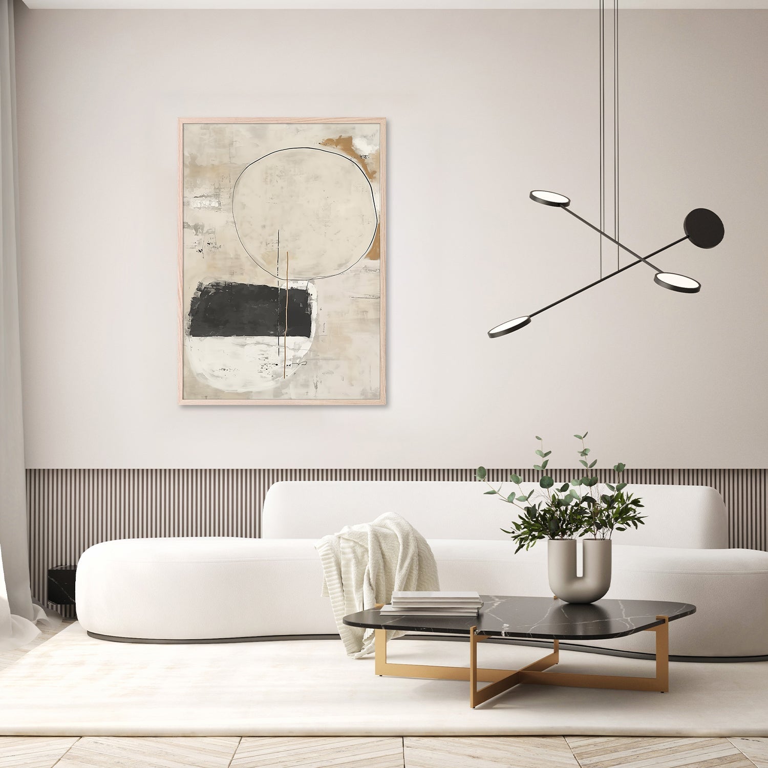 wall-art-print-canvas-poster-framed-HALF BLACK TO WHITE-8