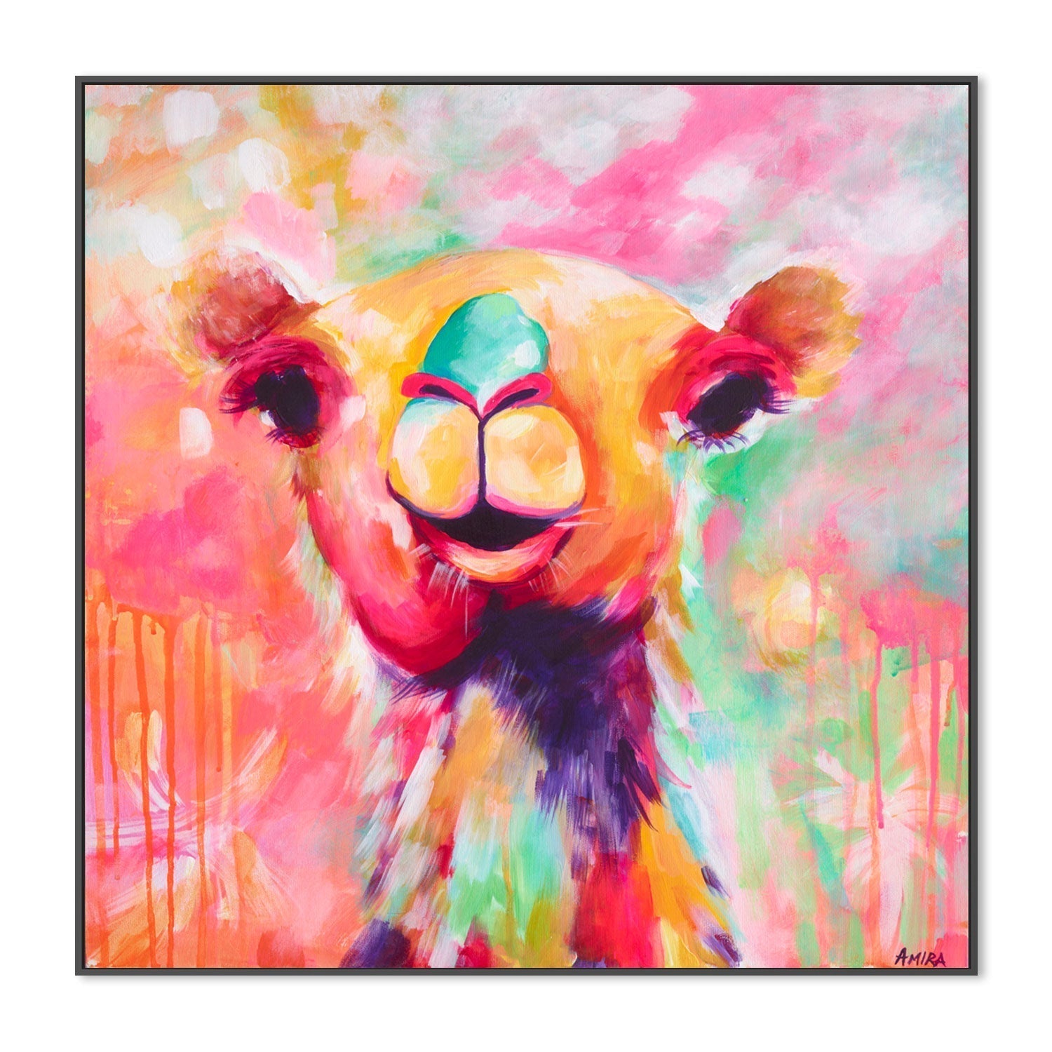 wall-art-print-canvas-poster-framed-Hanna , By Amira Rahim-GIOIA-WALL-ART
