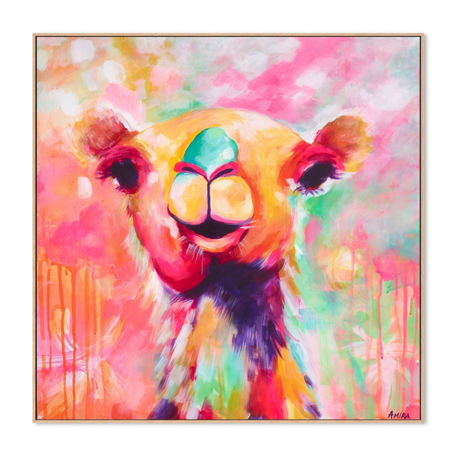 wall-art-print-canvas-poster-framed-Hanna , By Amira Rahim-GIOIA-WALL-ART