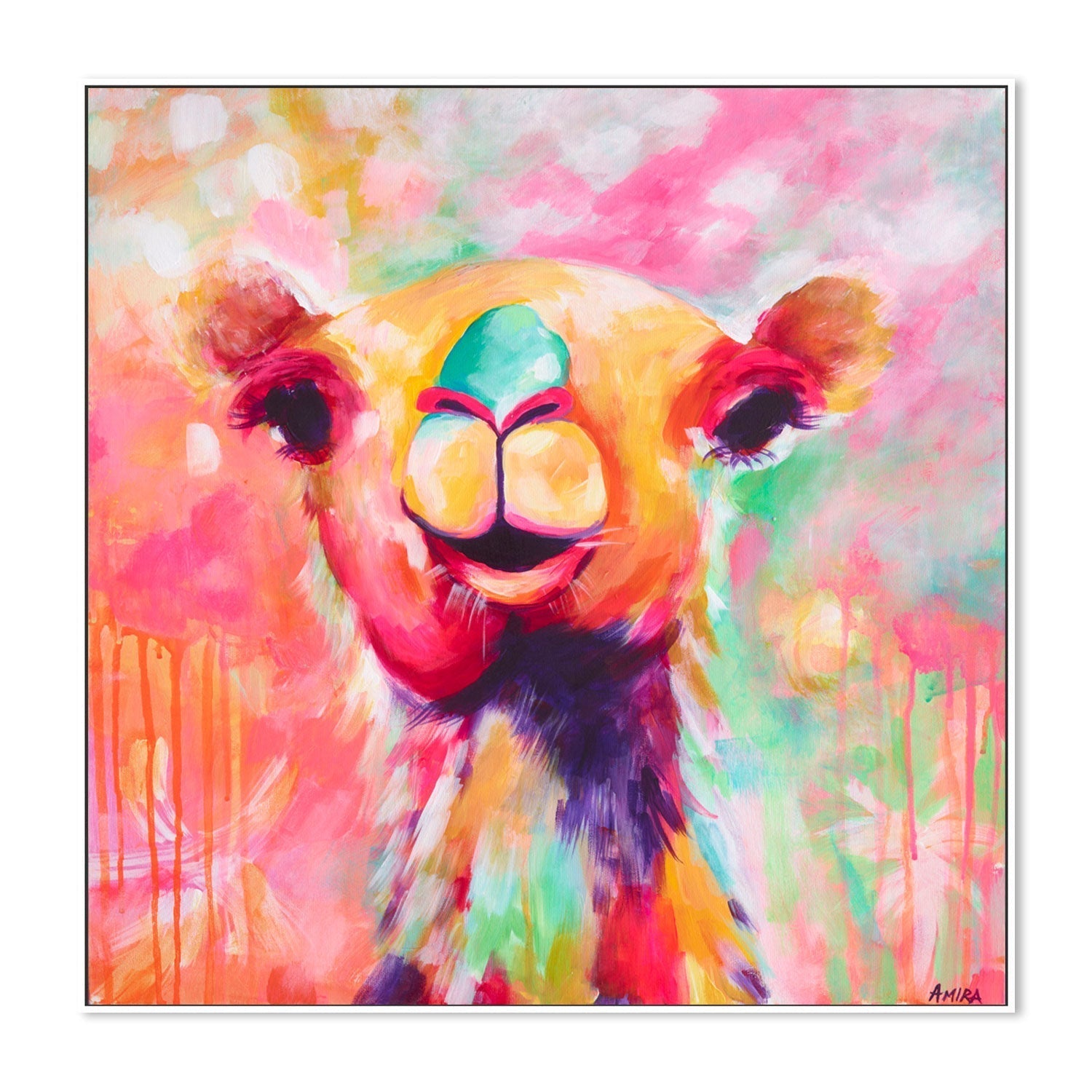 wall-art-print-canvas-poster-framed-Hanna , By Amira Rahim-GIOIA-WALL-ART