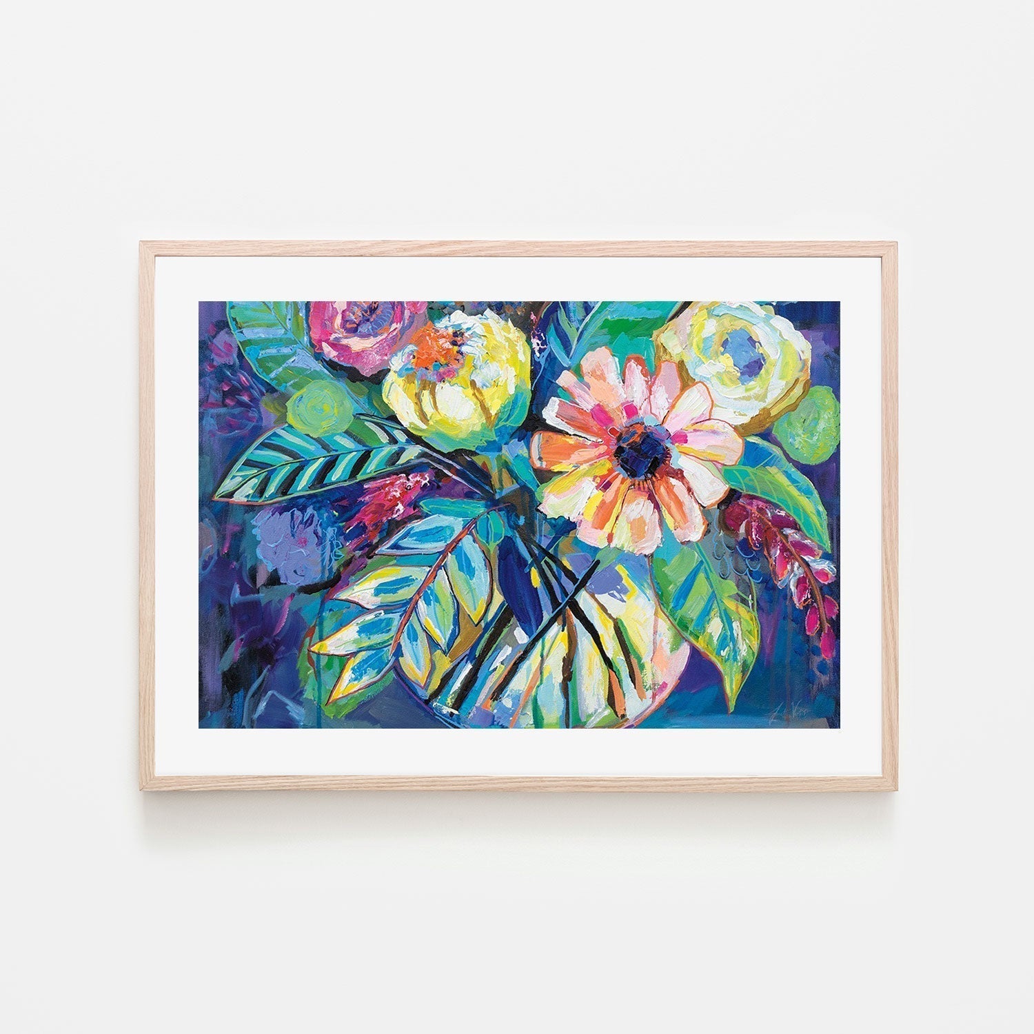 wall-art-print-canvas-poster-framed-Happiness-by-Jeanette Vertentes-Gioia Wall Art