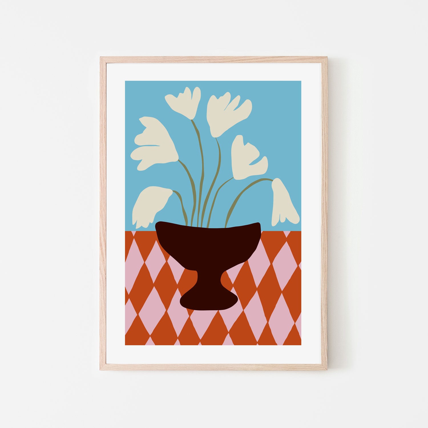 wall-art-print-canvas-poster-framed-Happy Blooming Nature , By Miho Art Studio-6