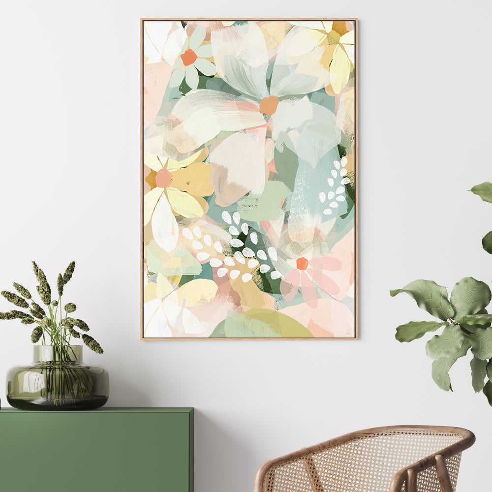 wall-art-print-canvas-poster-framed-Happy Bunch , By Leah Straatsma-2