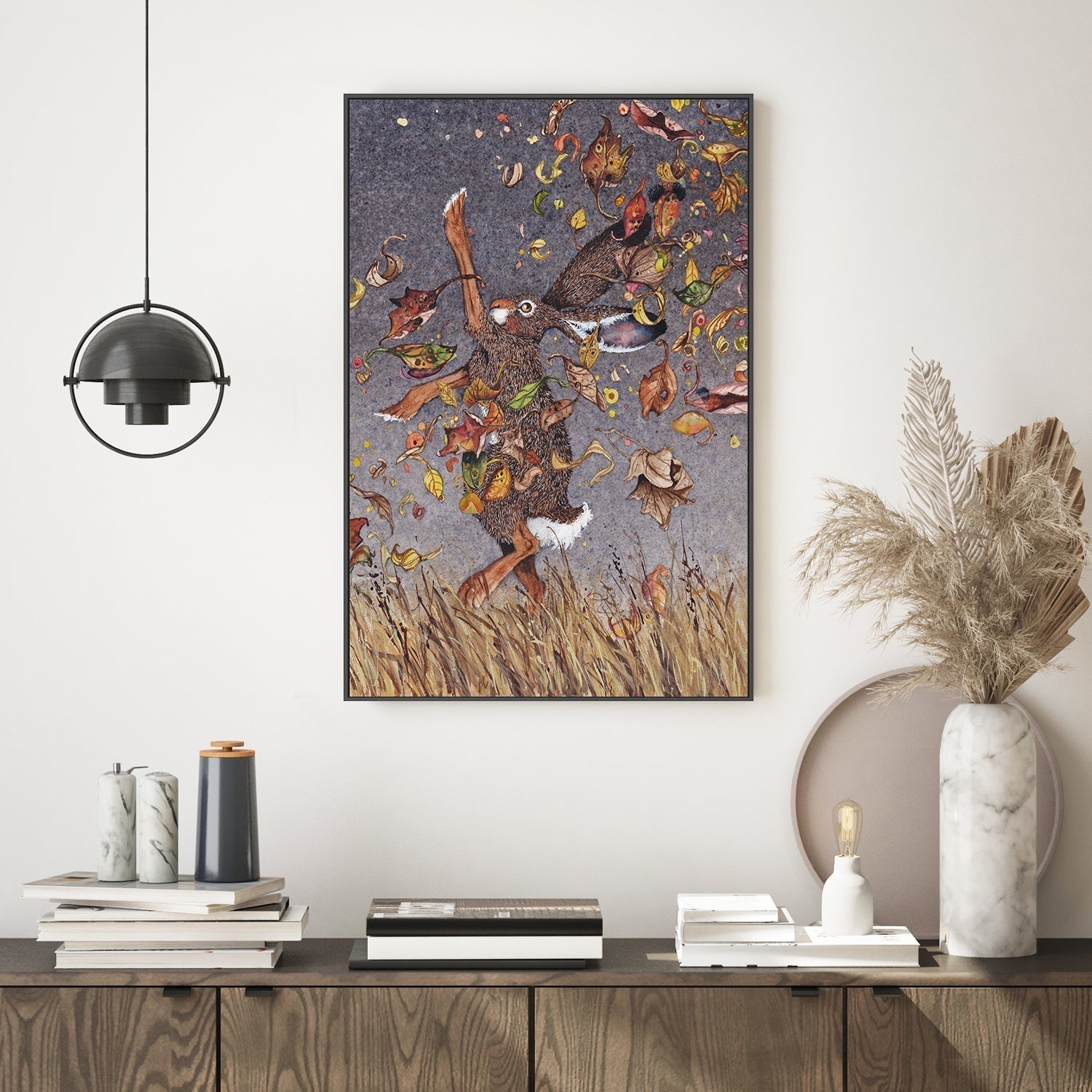 wall-art-print-canvas-poster-framed-Happy Dance , By Maggie Vandewalle-GIOIA-WALL-ART