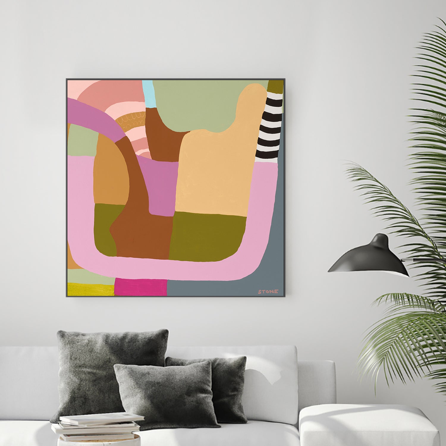 wall-art-print-canvas-poster-framed-Harmony in Colour-2