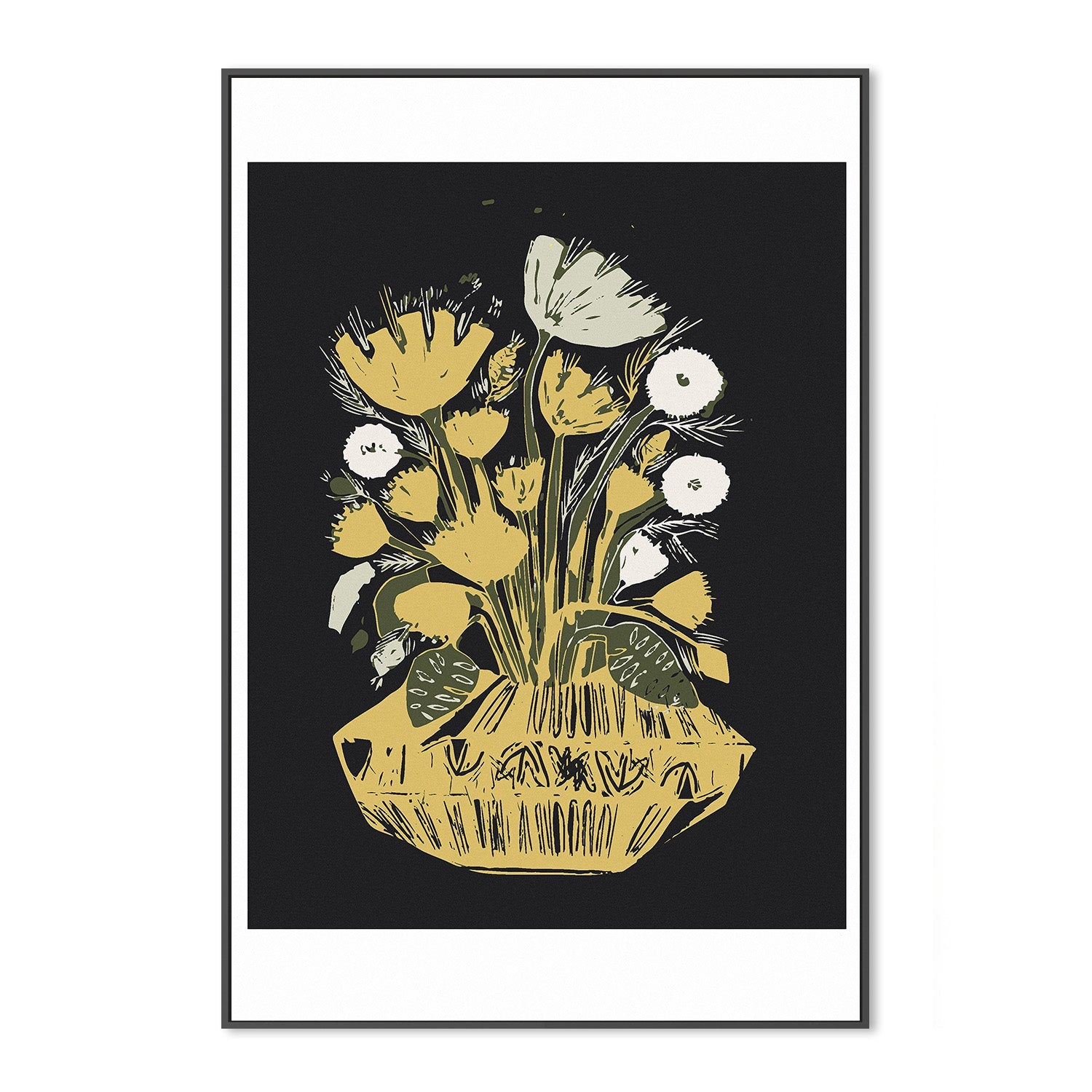 wall-art-print-canvas-poster-framed-Harvest Bouquet-3