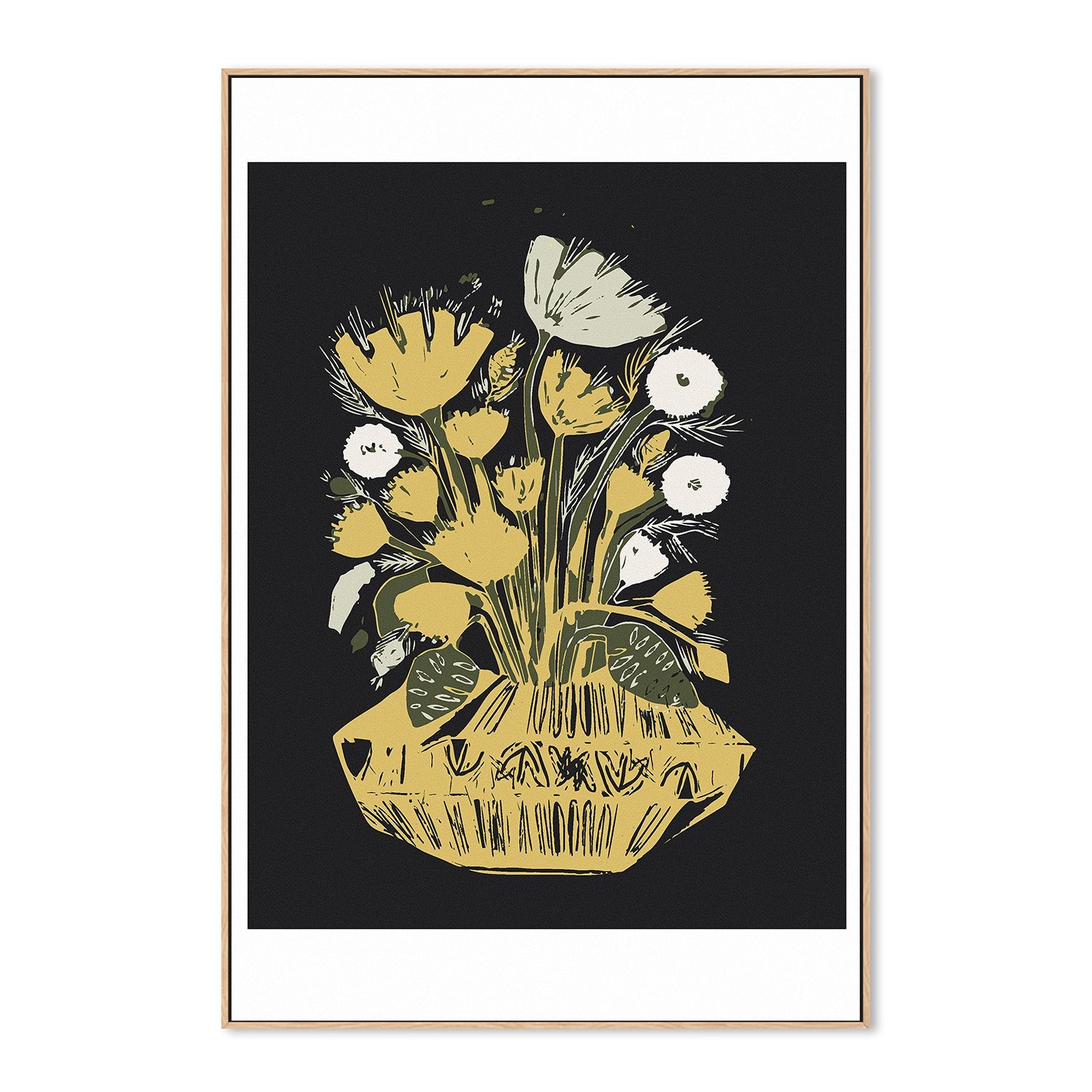 wall-art-print-canvas-poster-framed-Harvest Bouquet-4