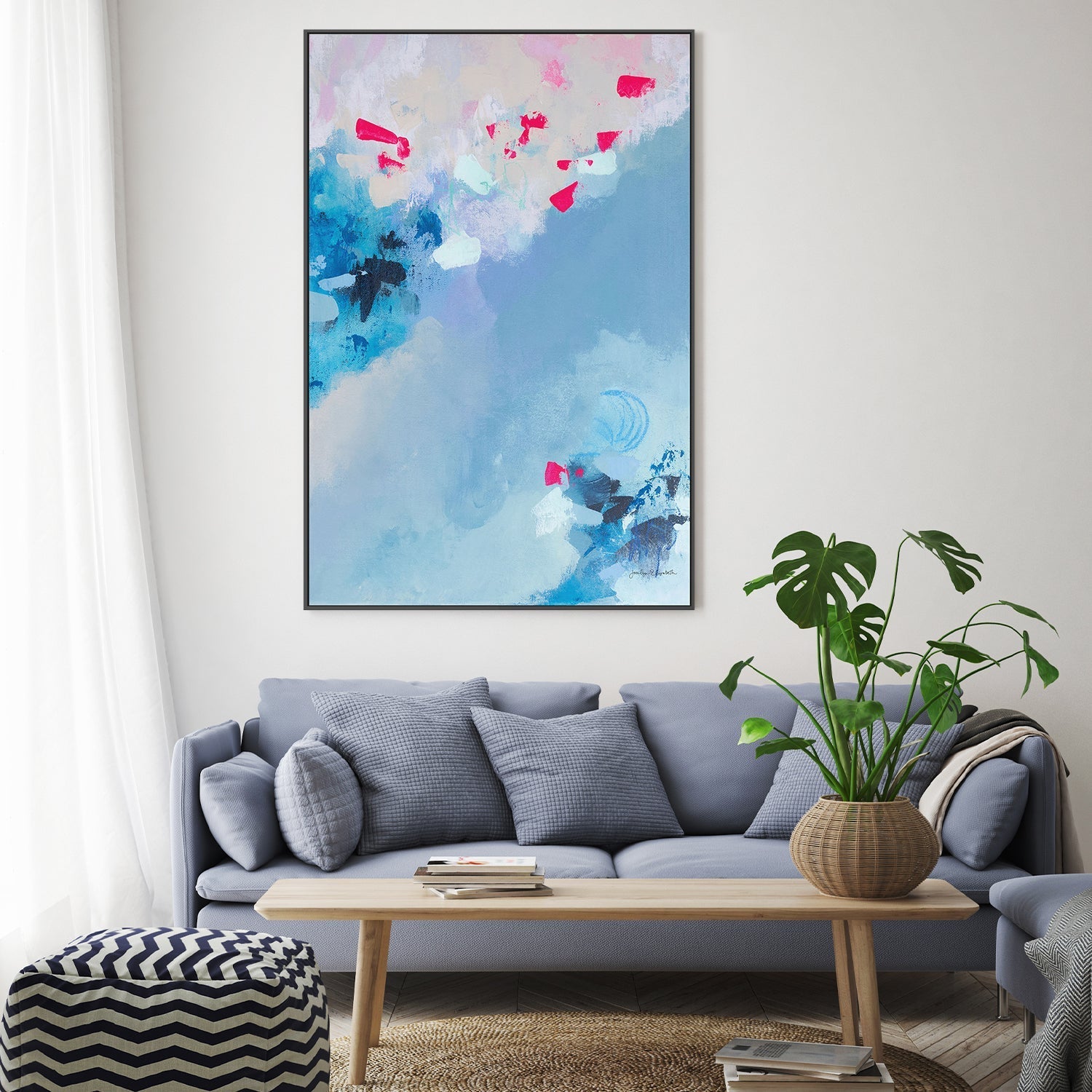 wall-art-print-canvas-poster-framed-Head in the Clouds, Style A , By Jocelyn Elizabeth-7