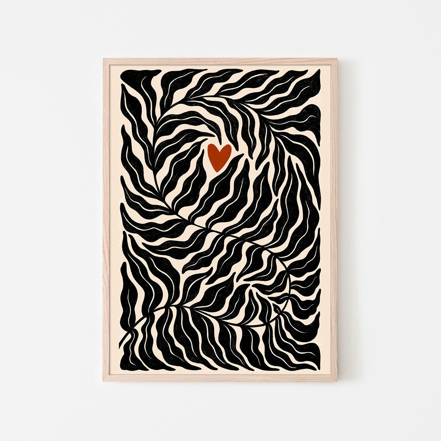wall-art-print-canvas-poster-framed-Heart-6
