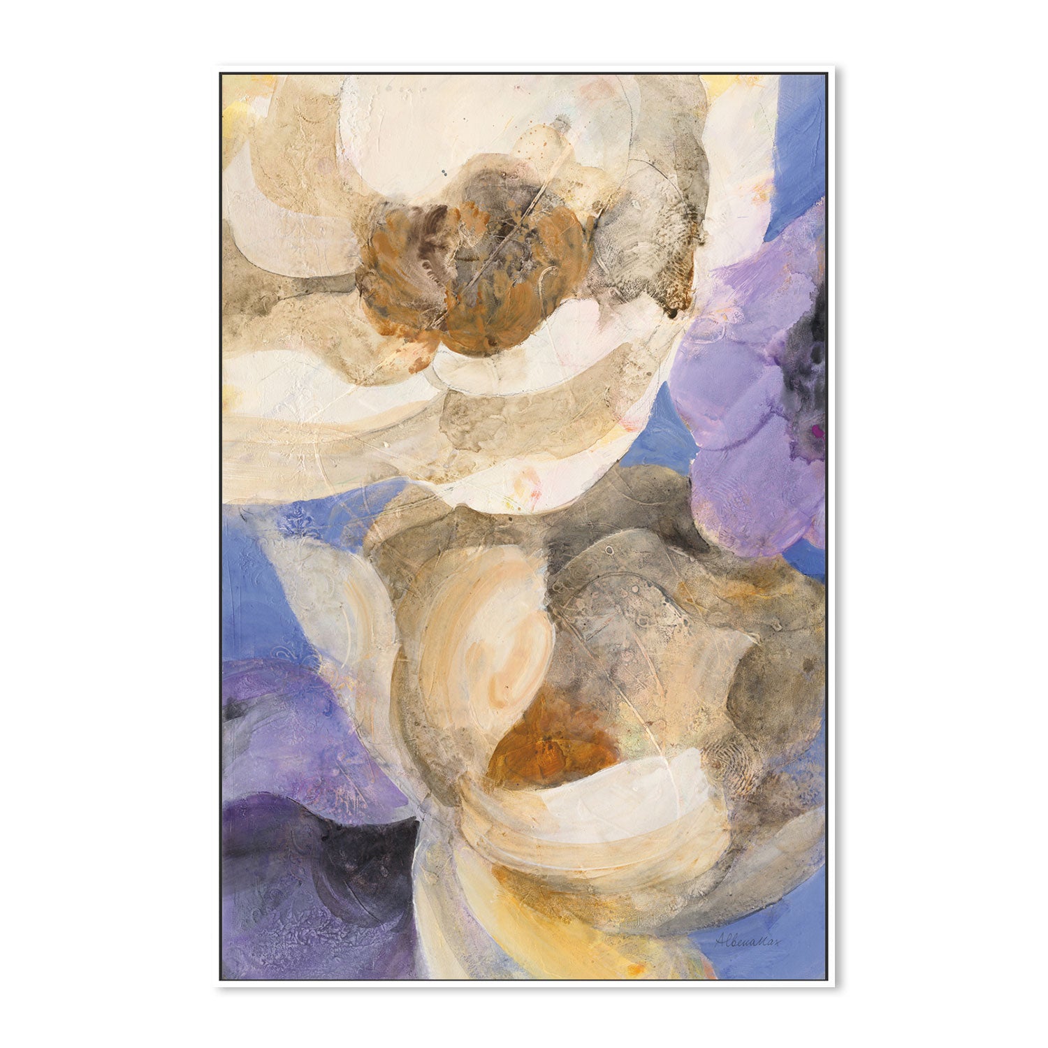 wall-art-print-canvas-poster-framed-Heather, Style A , By Albena Hristova-GIOIA-WALL-ART