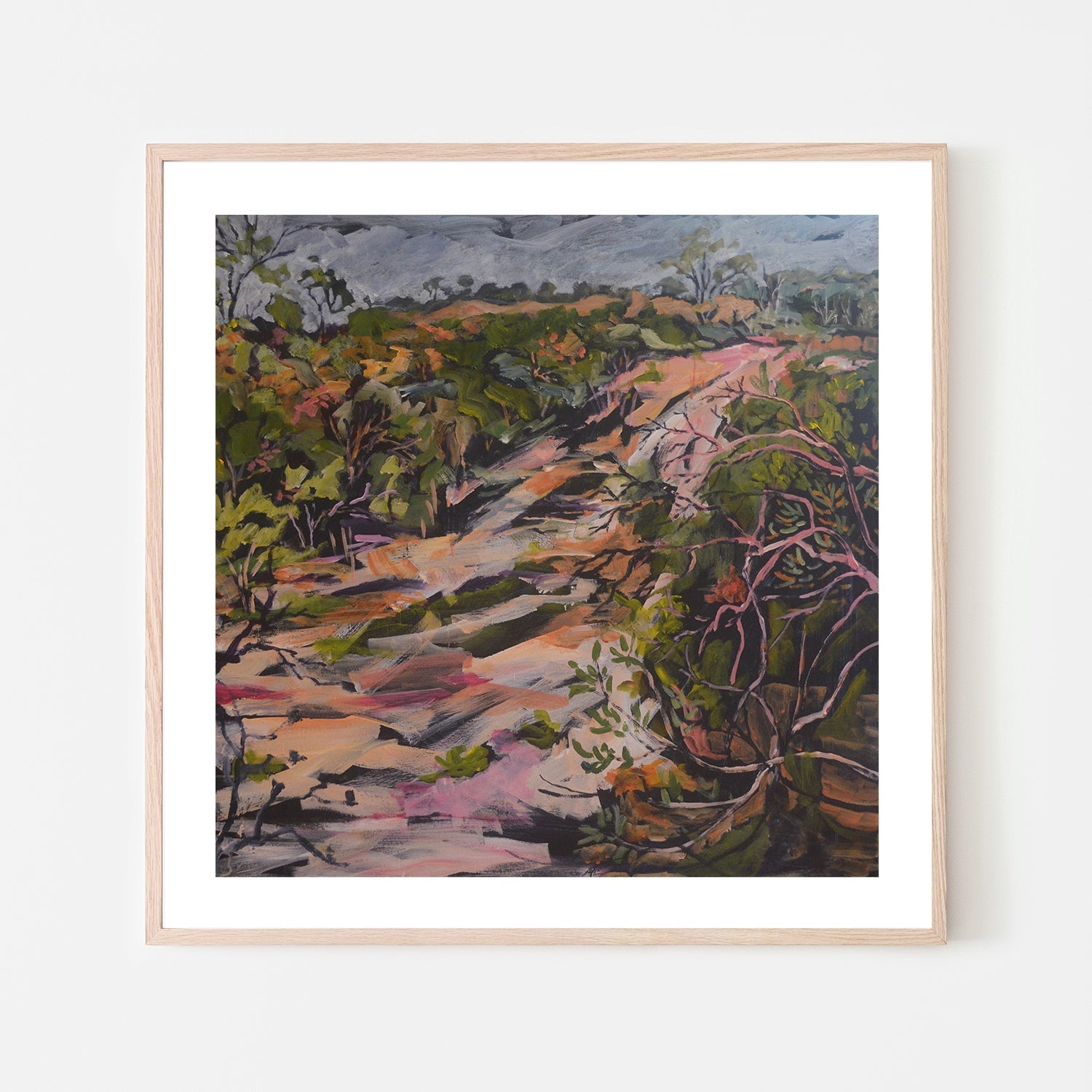 wall-art-print-canvas-poster-framed-Heathland , By Christine Read-6